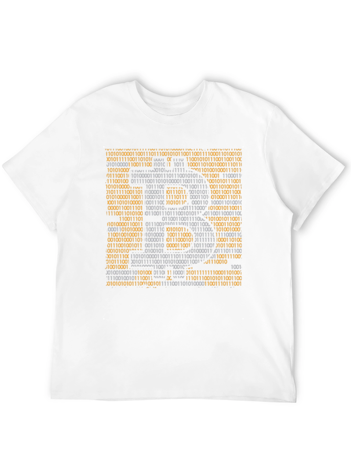 Binary Code Graphic T-Shirt - Geek Style