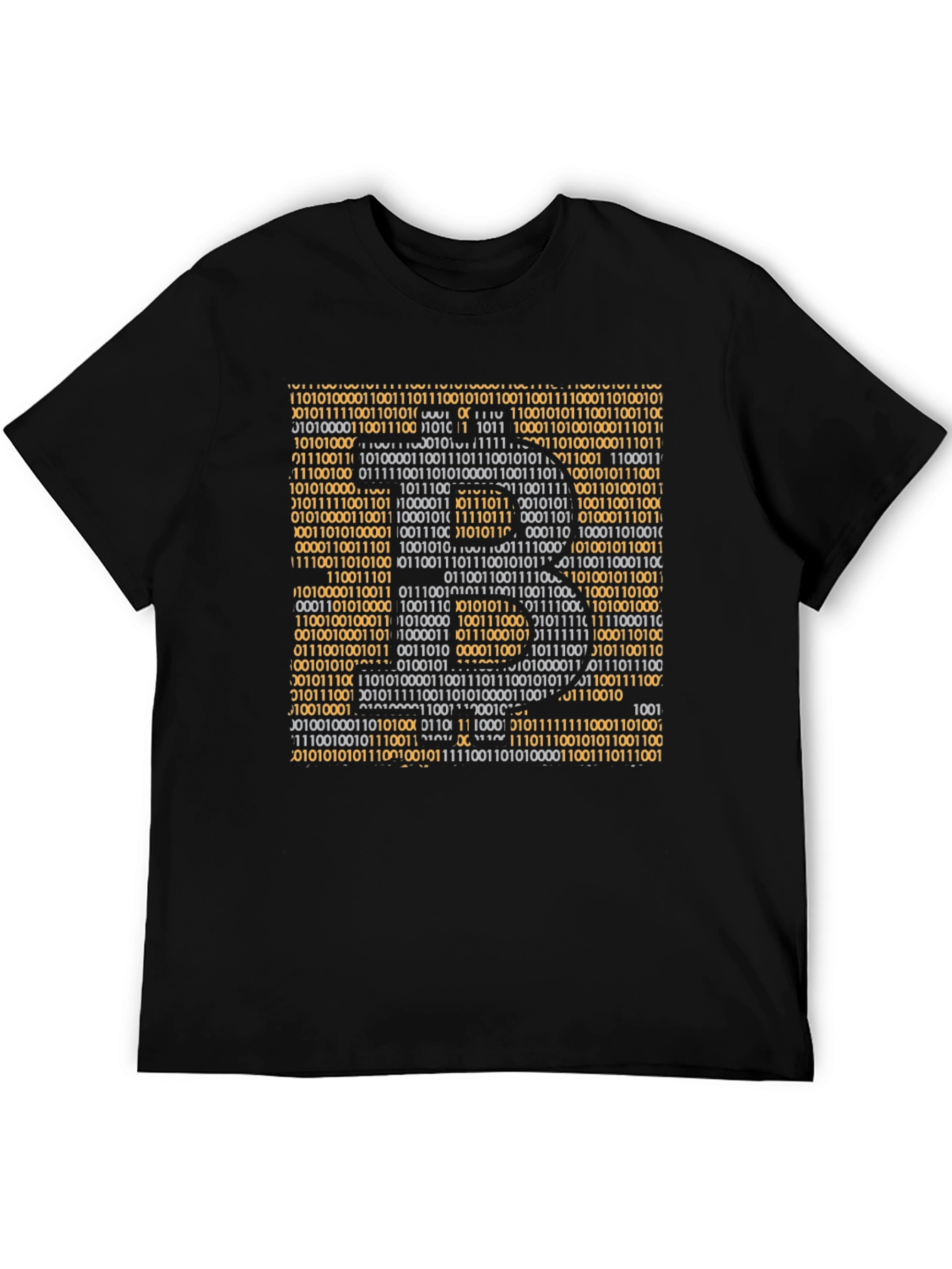 Binary Code Graphic T-Shirt - Geek Style