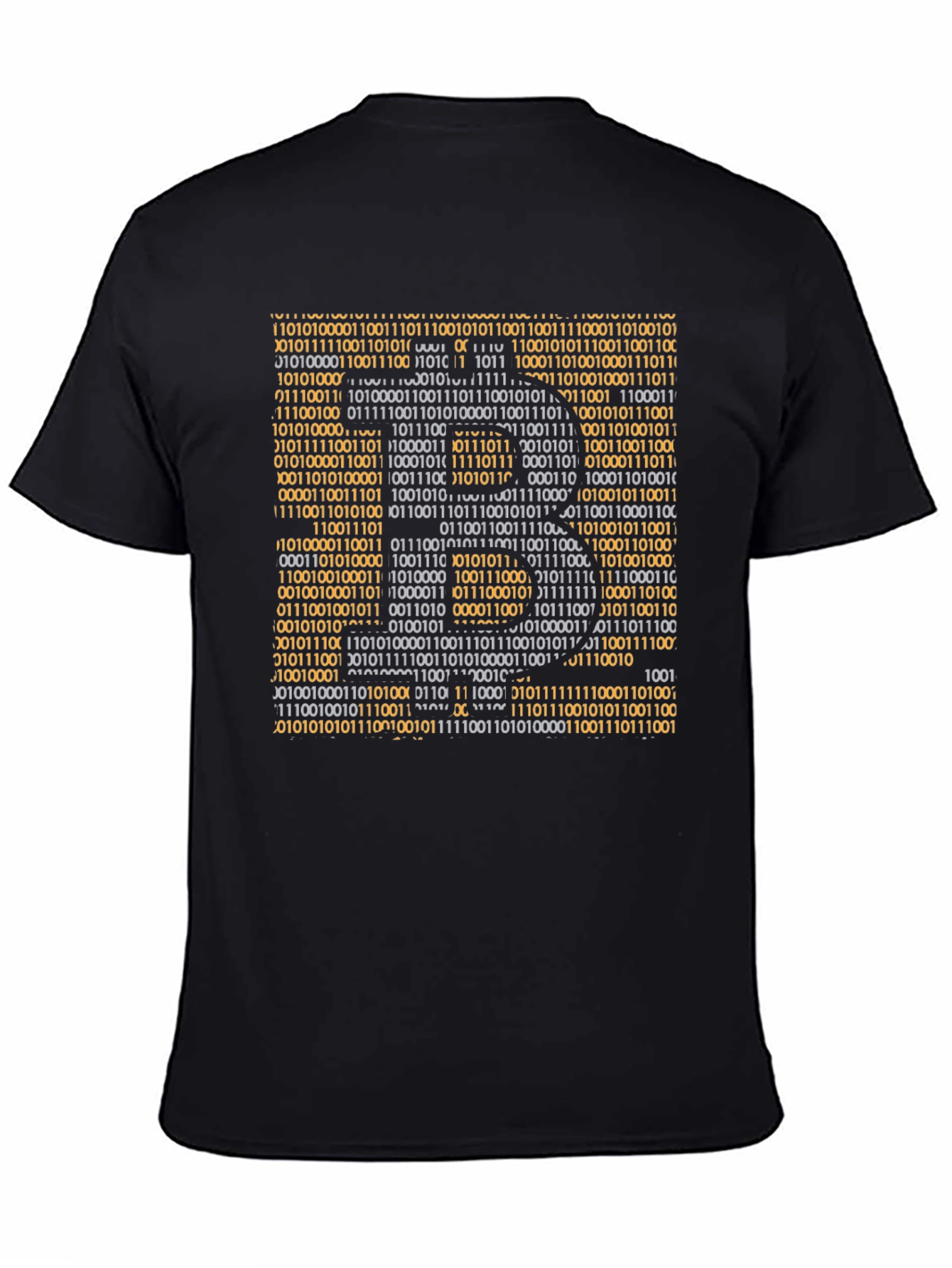 Binary Code Graphic T-Shirt - Geek Style