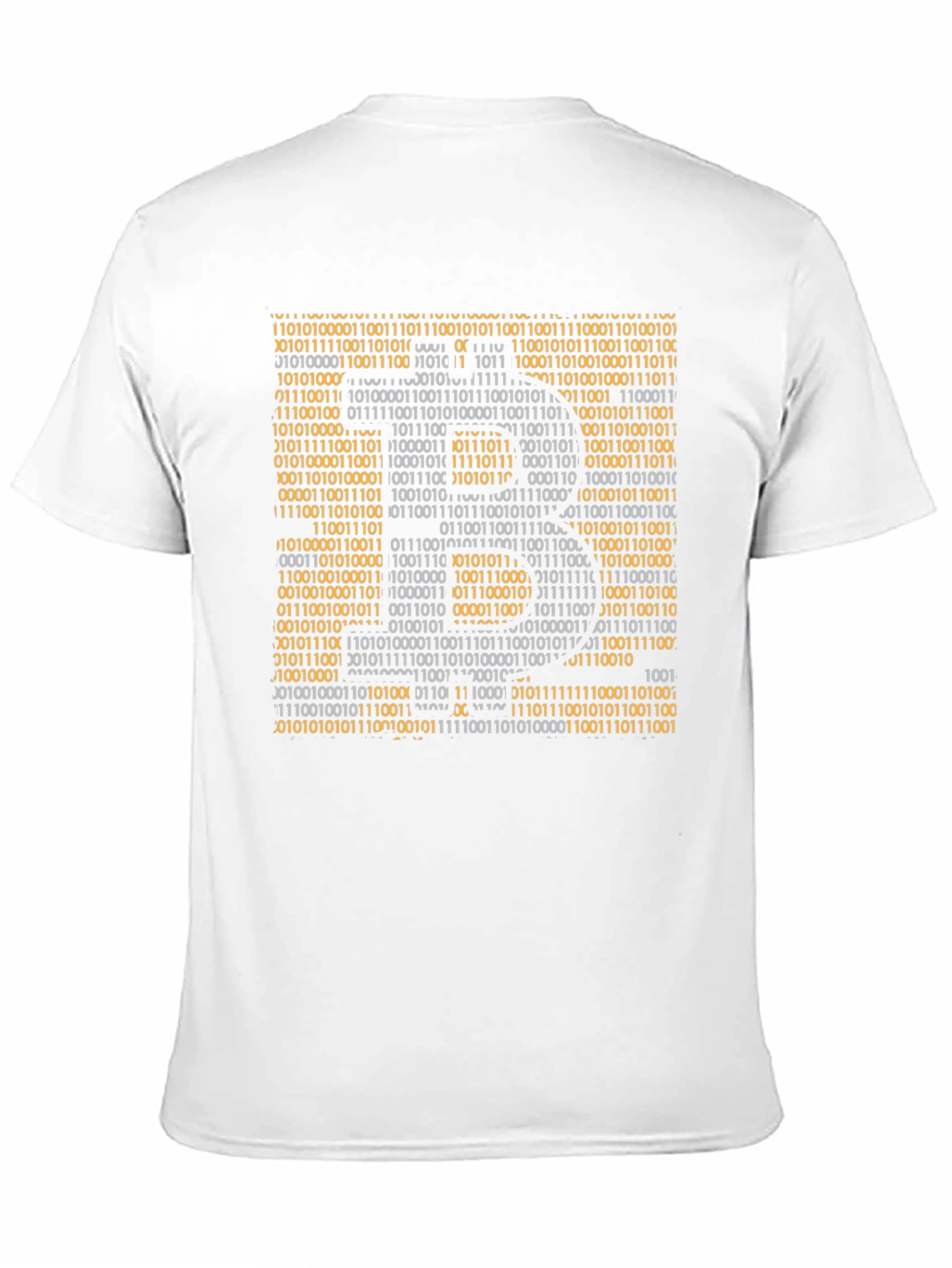 Binary Code Graphic T-Shirt - Geek Style