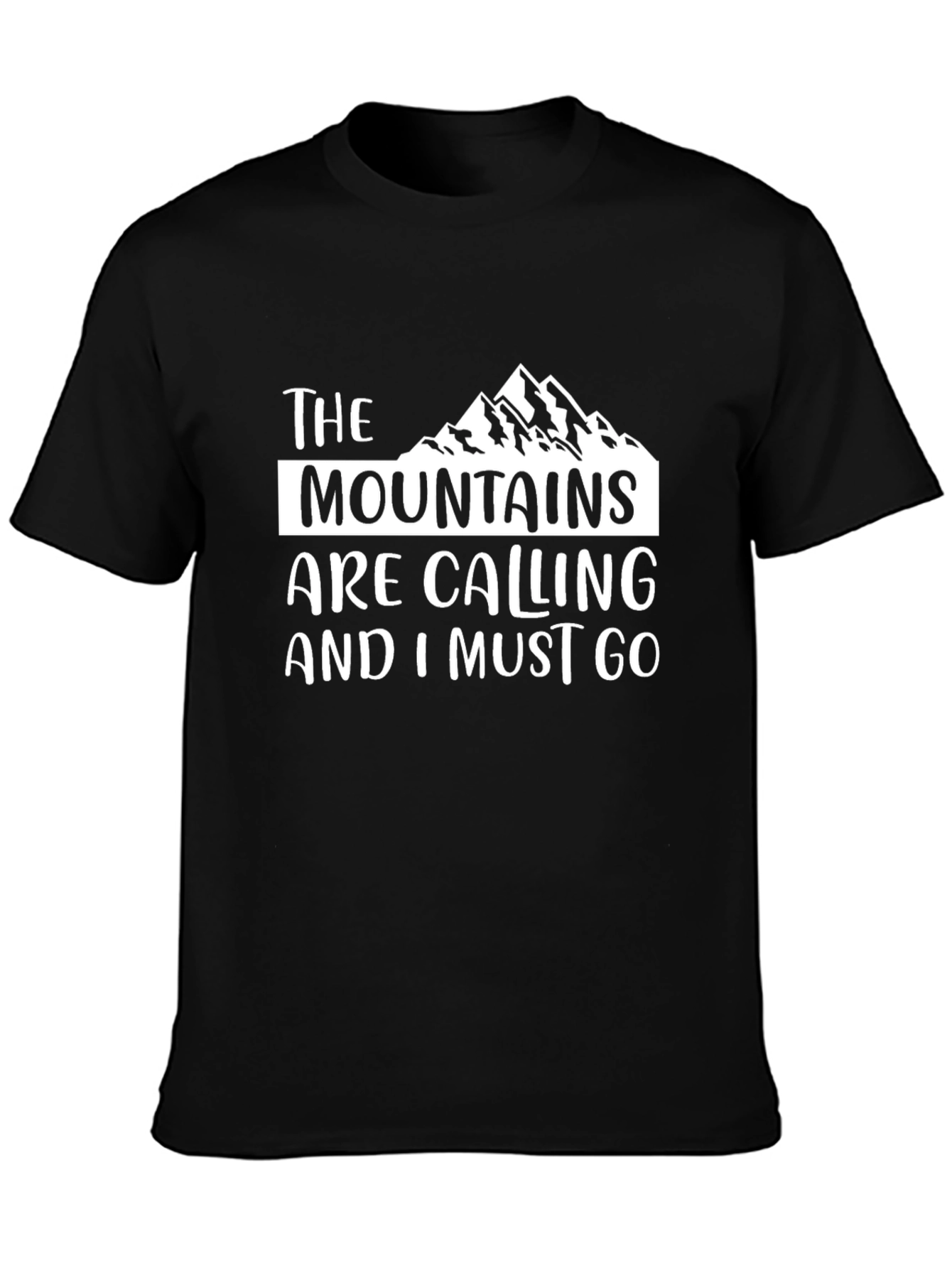 Mountain Calling Graphic T-Shirt - Adventure Awaits!