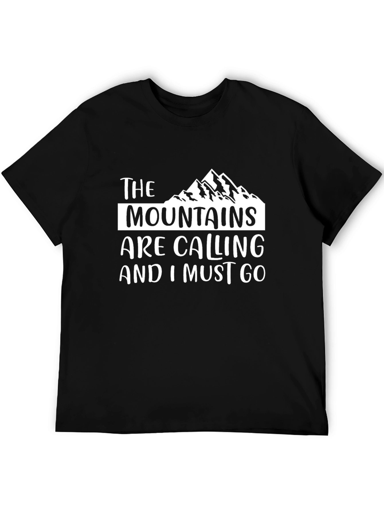 Mountain Calling Graphic T-Shirt - Adventure Awaits!