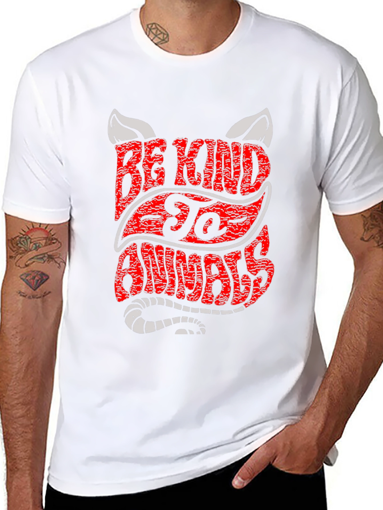 Be Kind To Animals Graphic Tee