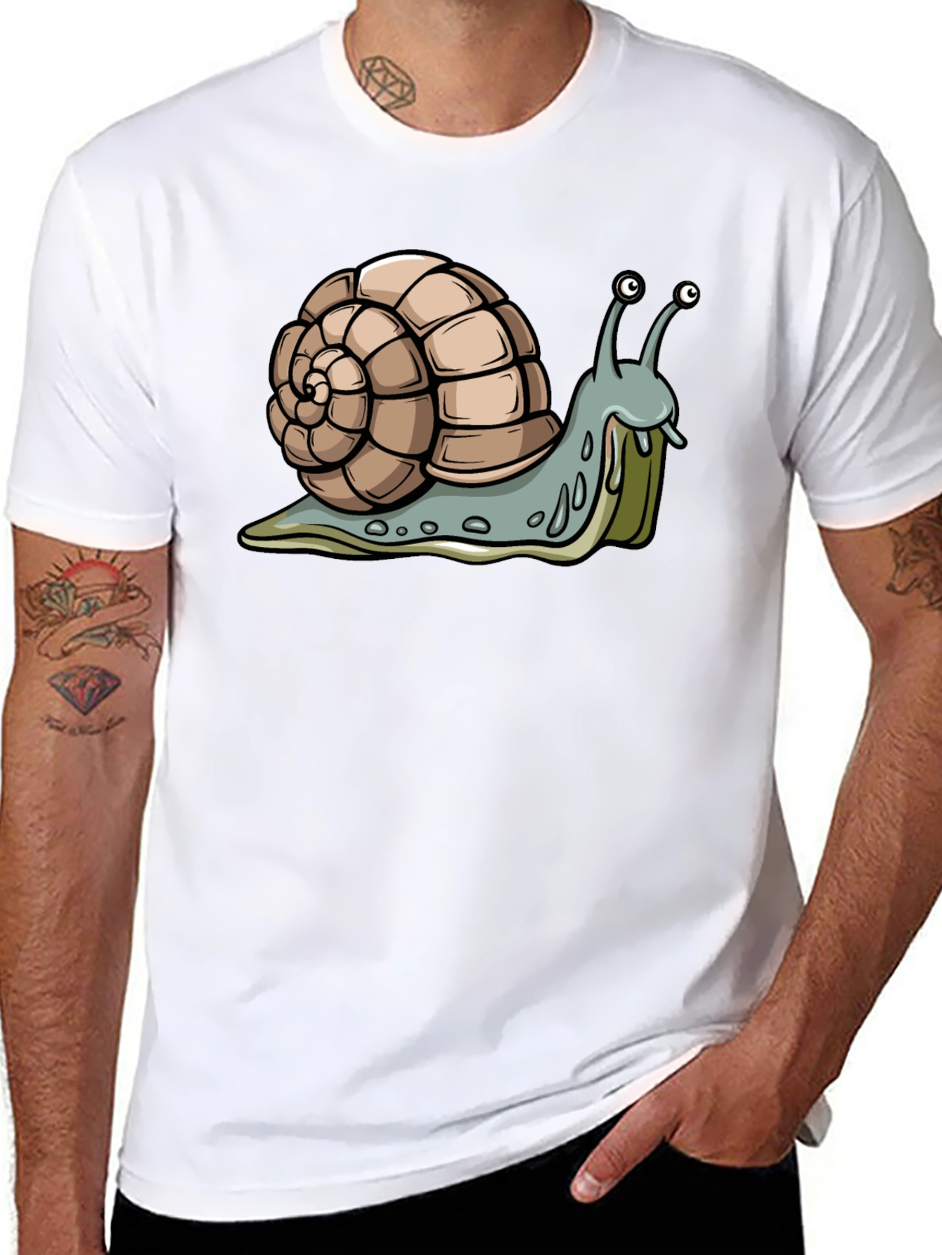 Snail Graphic T-Shirt - Unisex