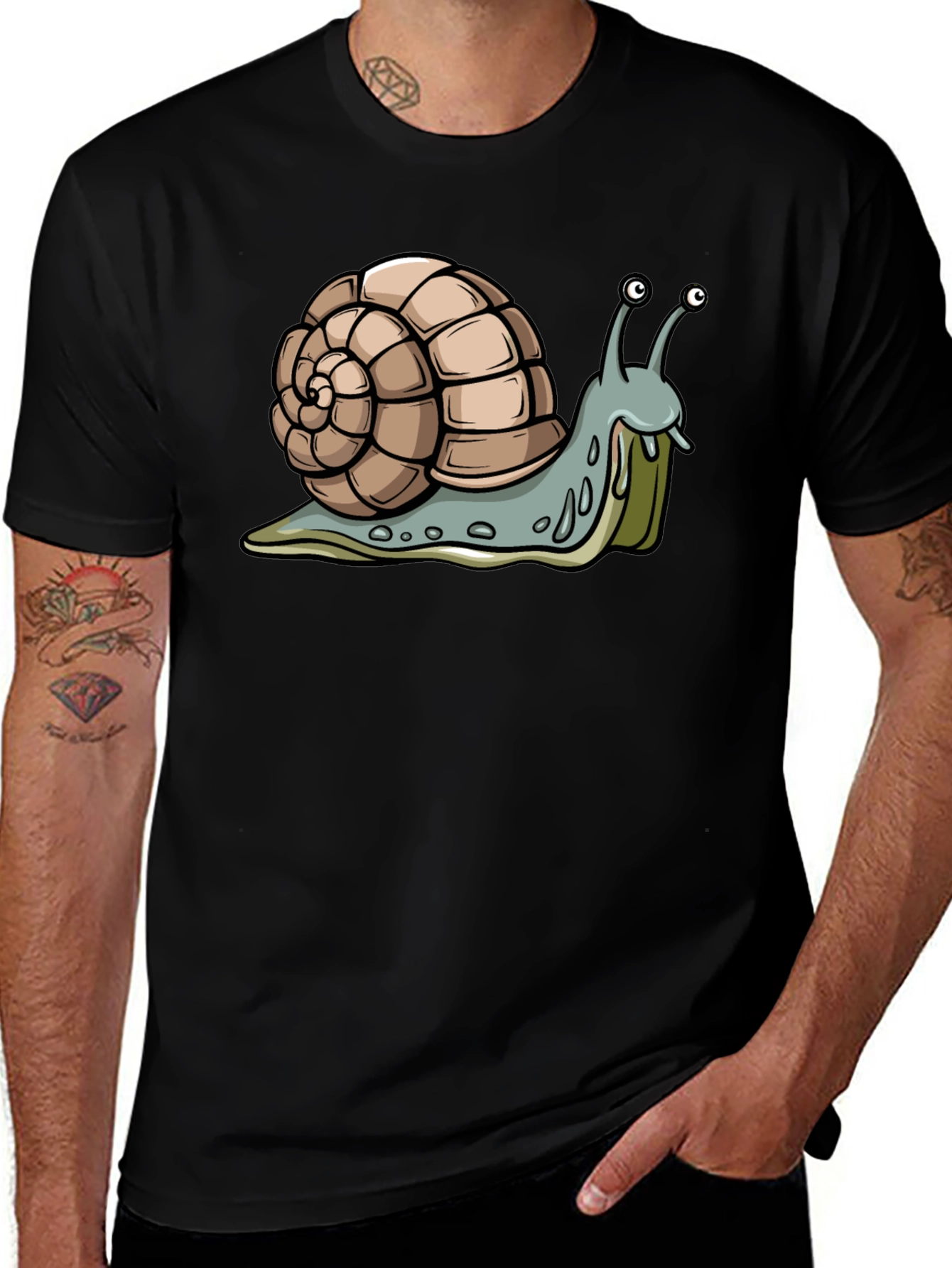 Snail Graphic T-Shirt - Unisex