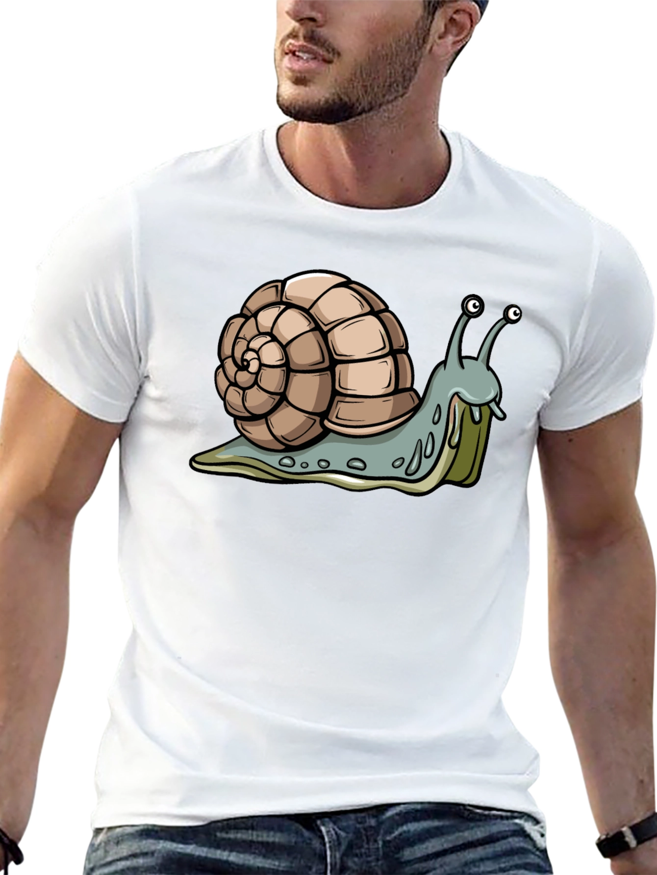 Snail Graphic T-Shirt - Unisex