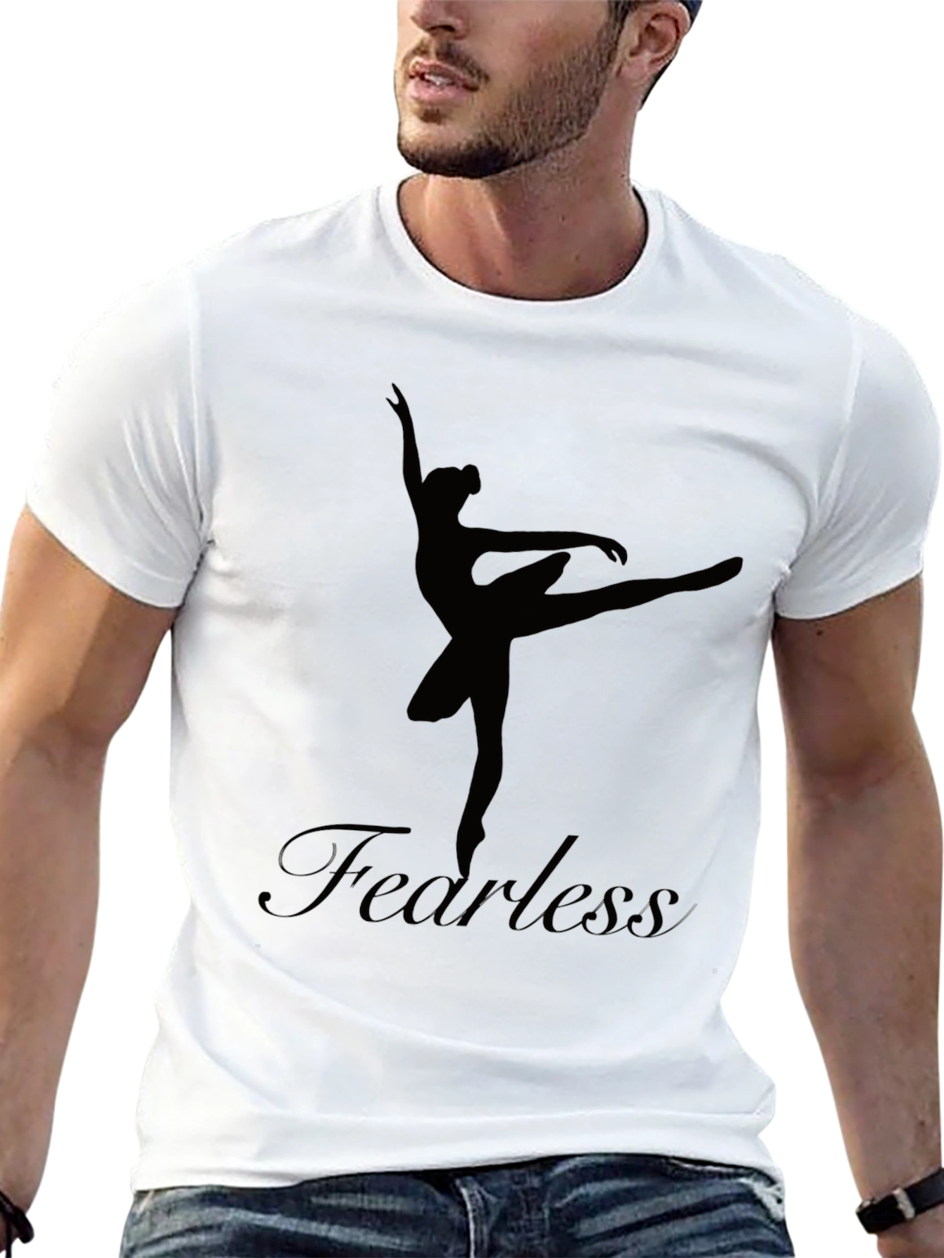 Fearless Ballerina Graphic Tee