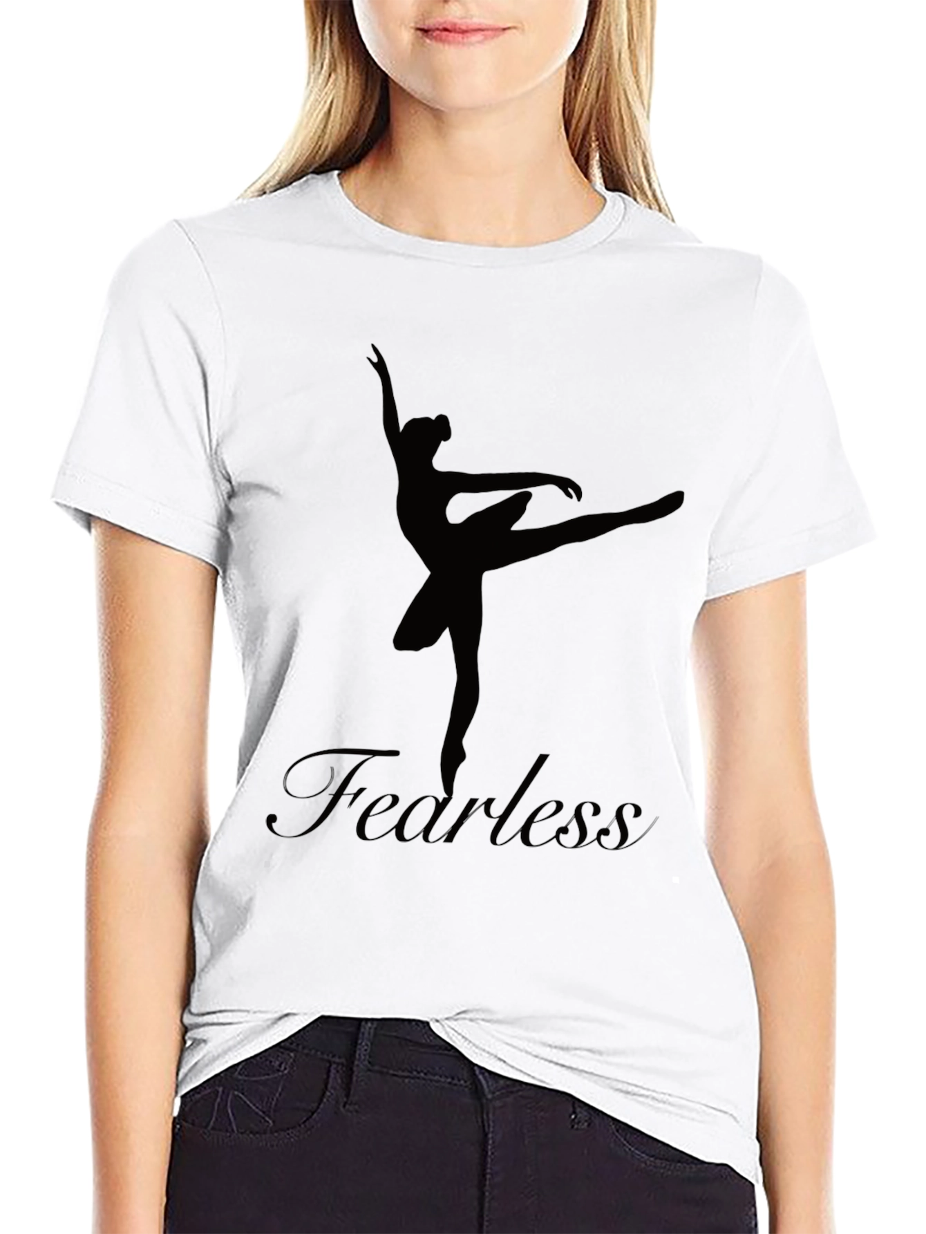 Fearless Ballerina Graphic Tee