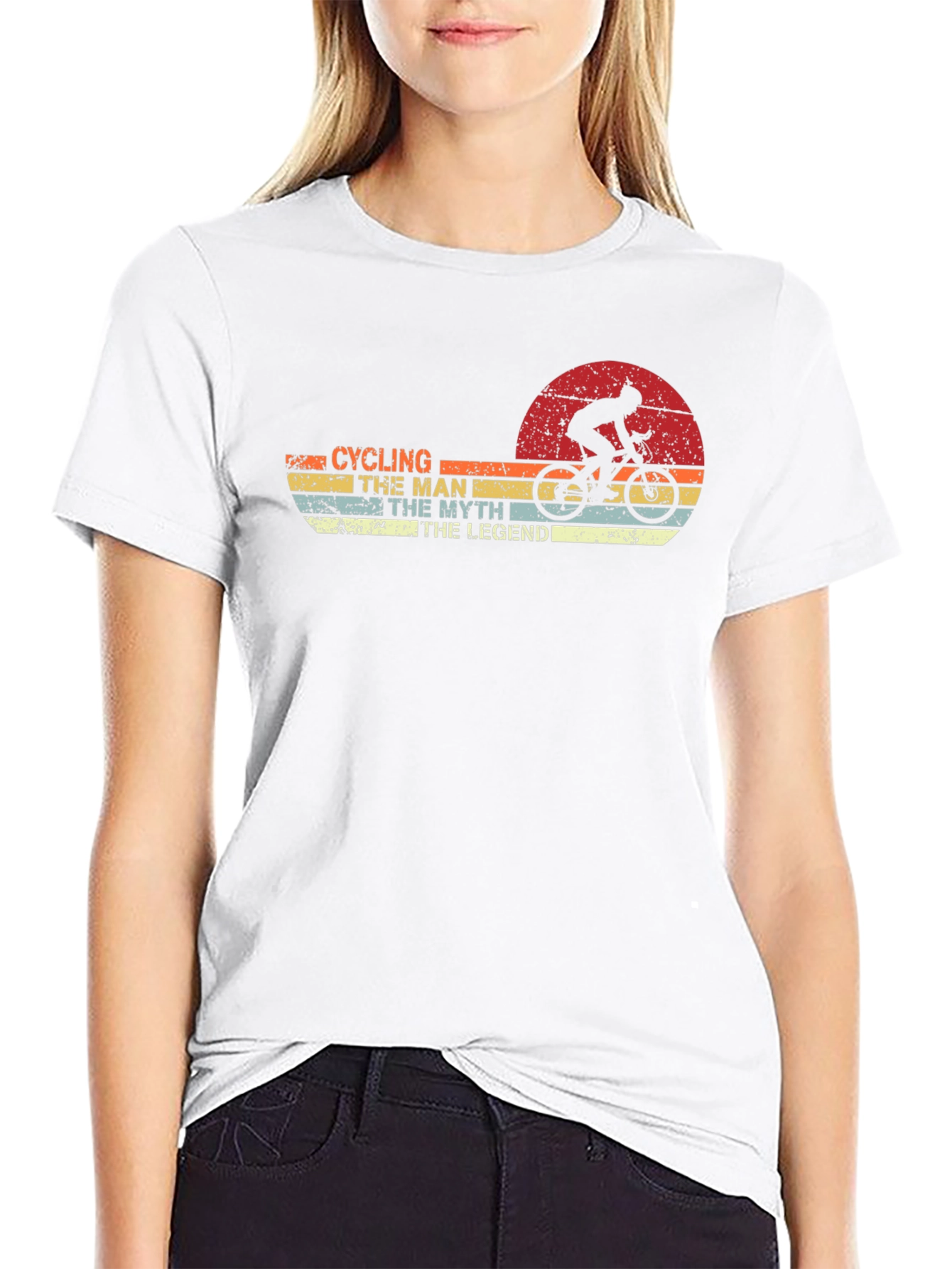 Cycling Man Myth Legend T-Shirt