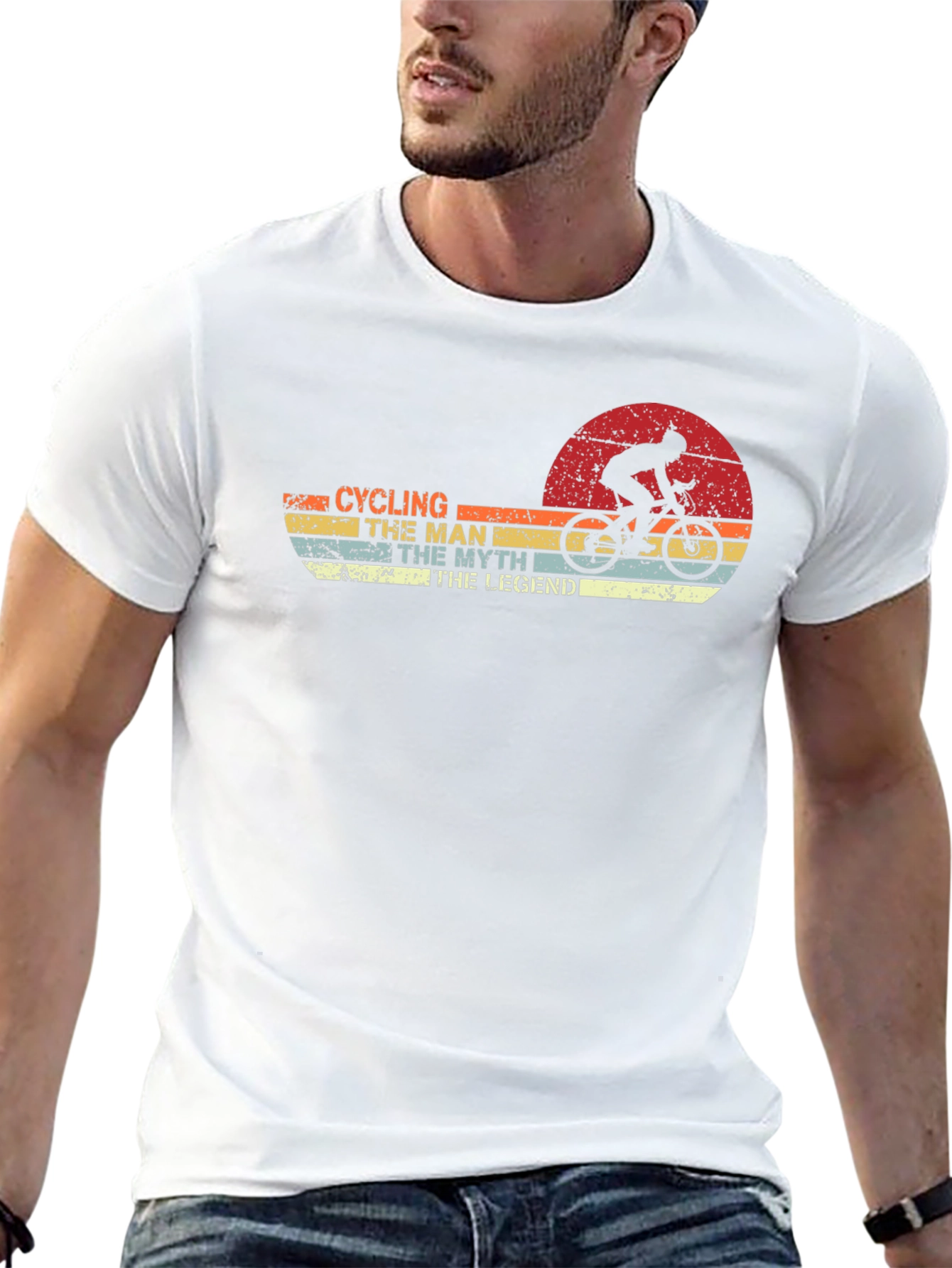 Cycling Man Myth Legend T-Shirt