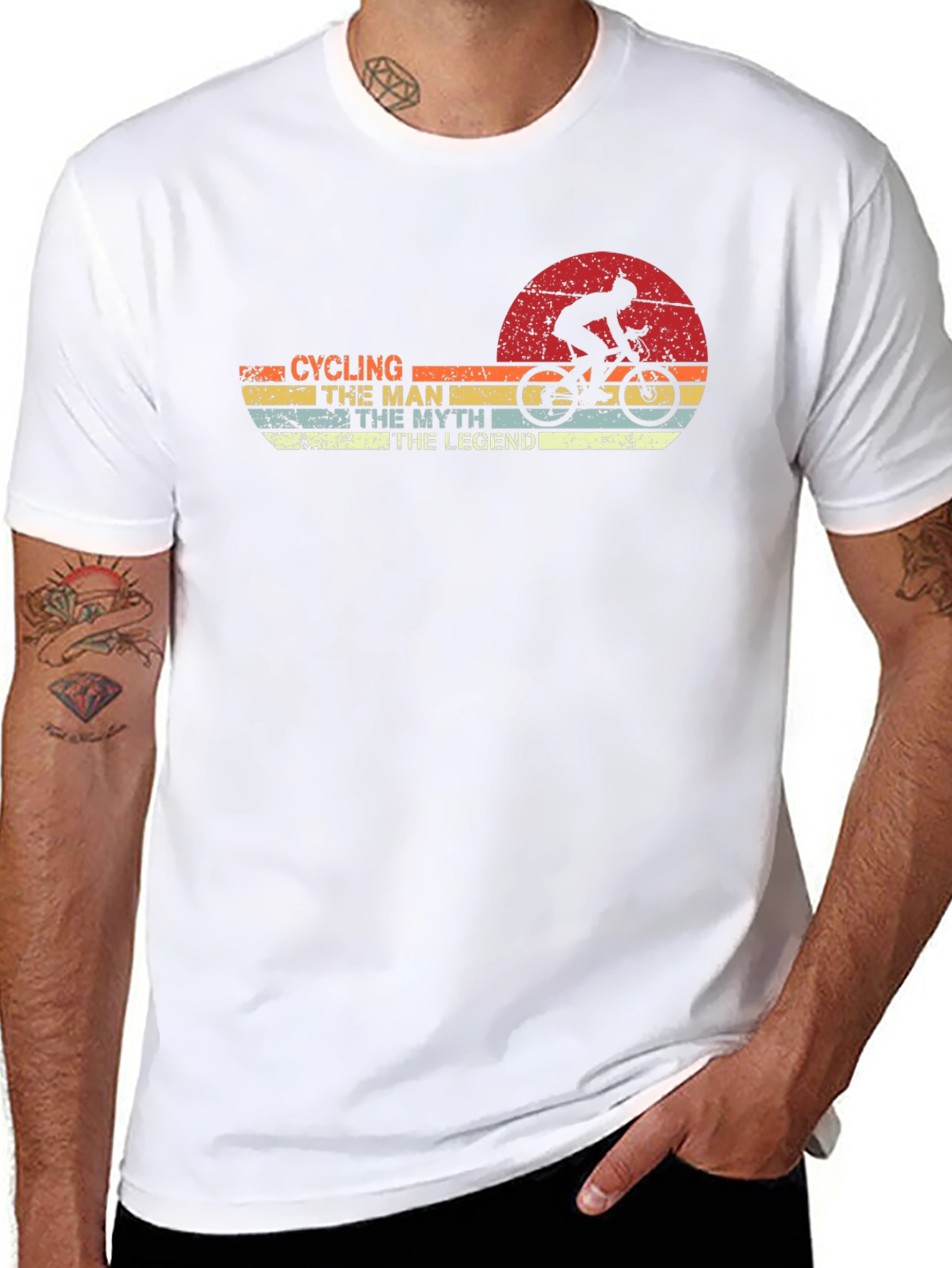 Cycling Man Myth Legend T-Shirt