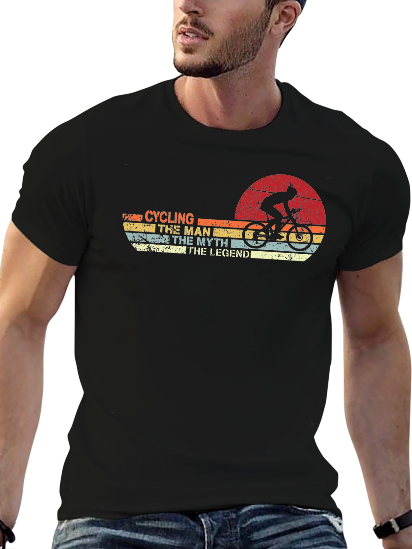 Cycling Man Myth Legend T-Shirt