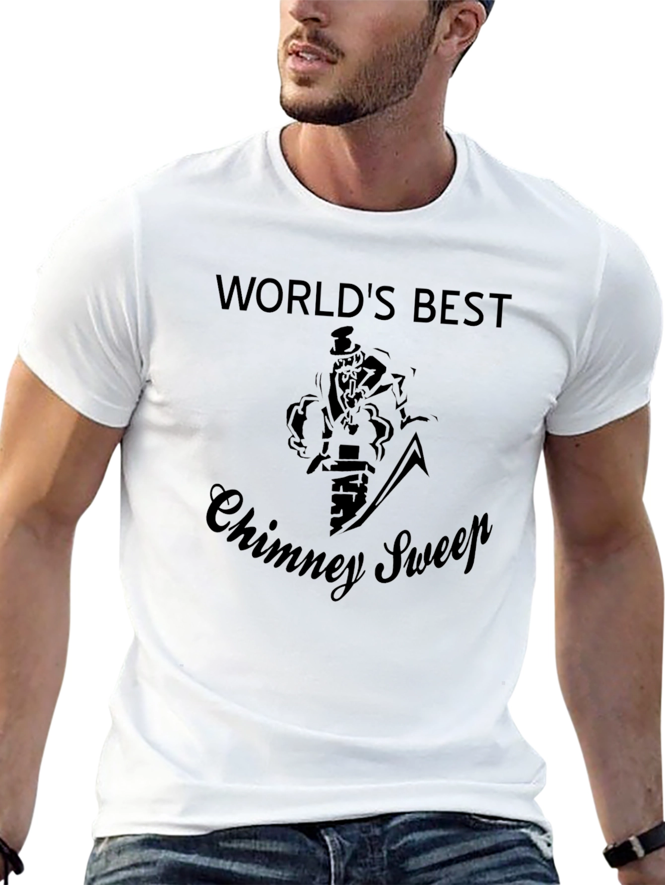 Worlds Best Chimney Sweep Graphic Tee