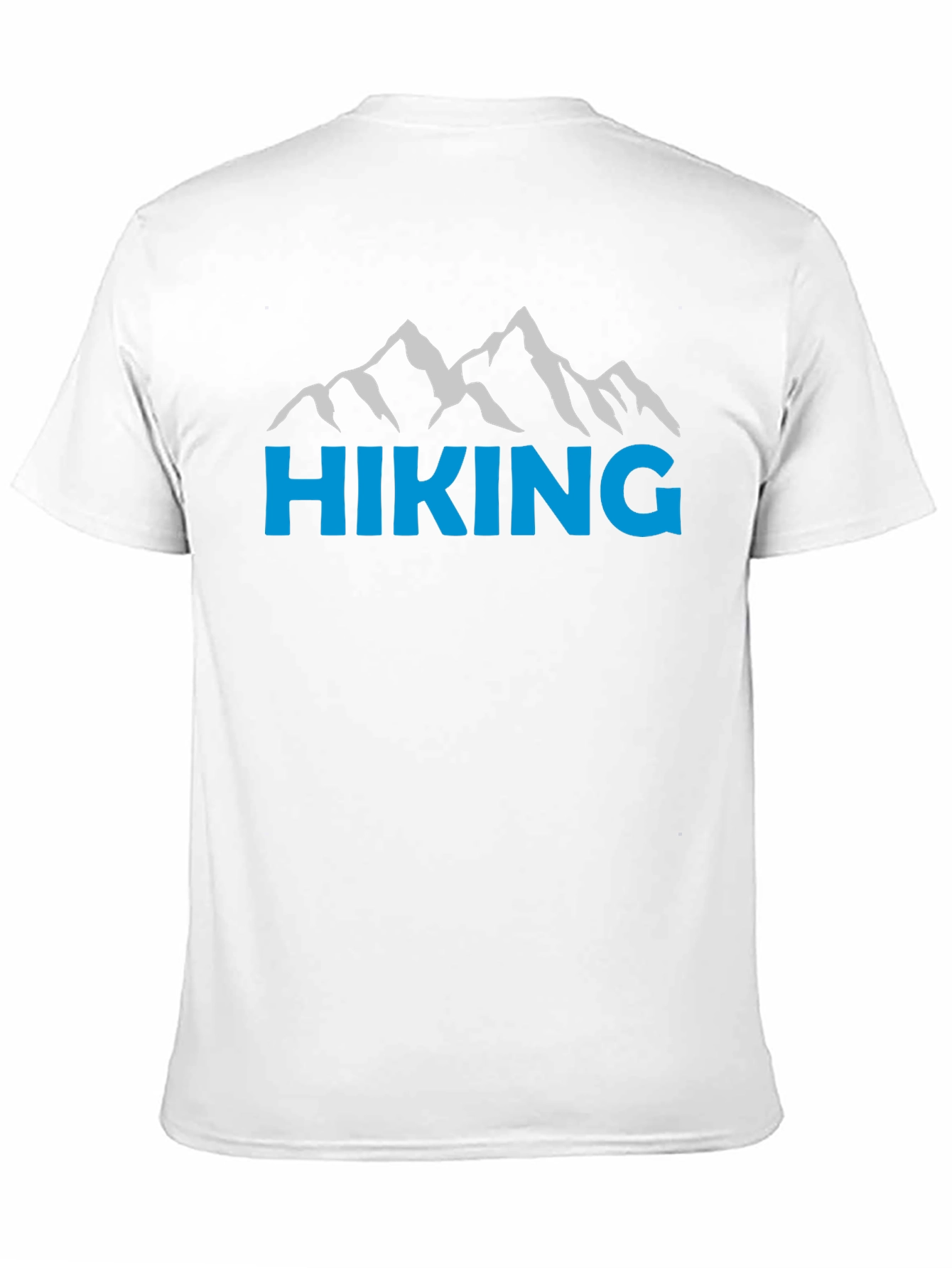 Hiking Mountain Graphic Black T-Shirt