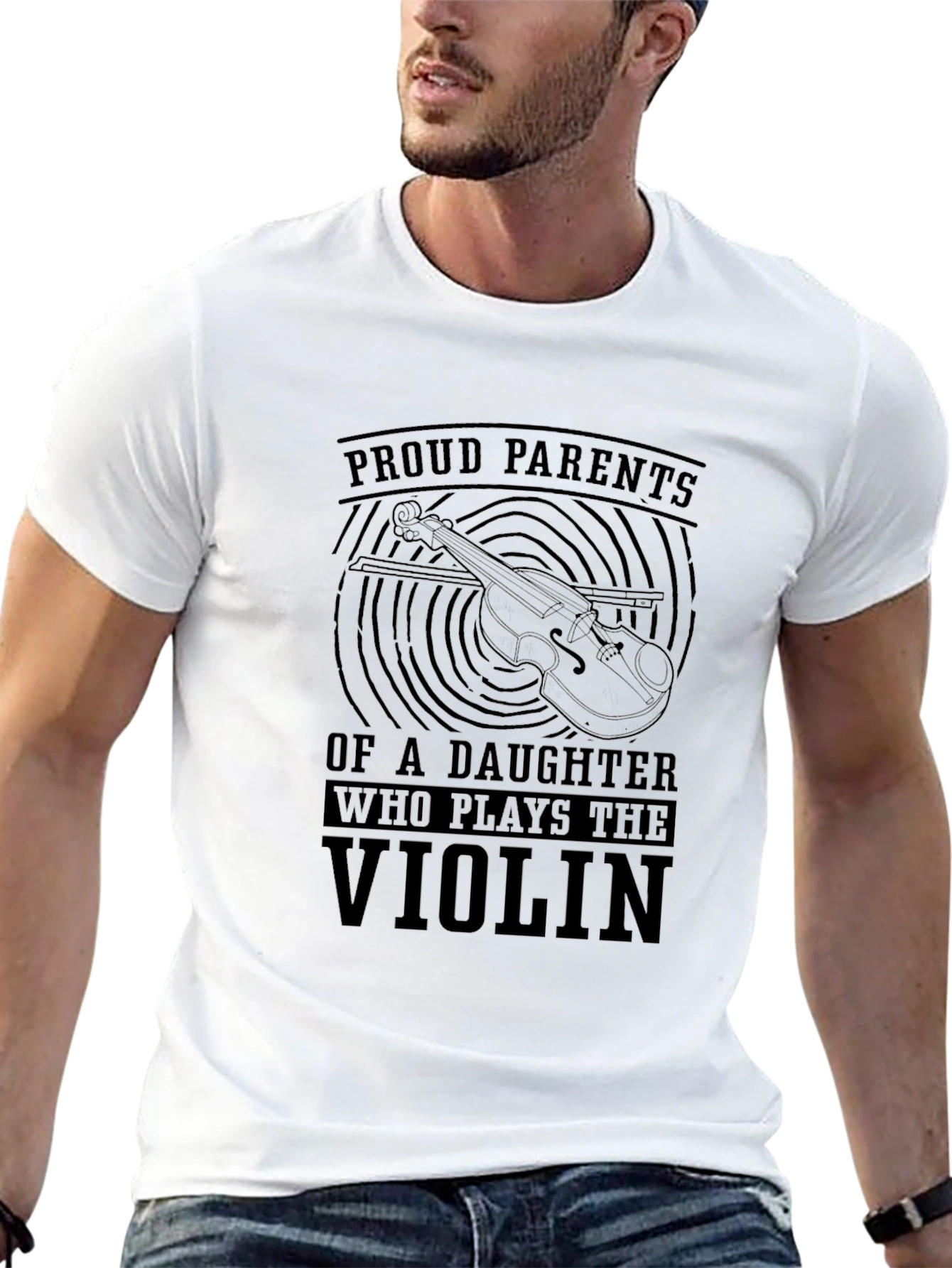 Proud Parents Violin Player T-Shirt