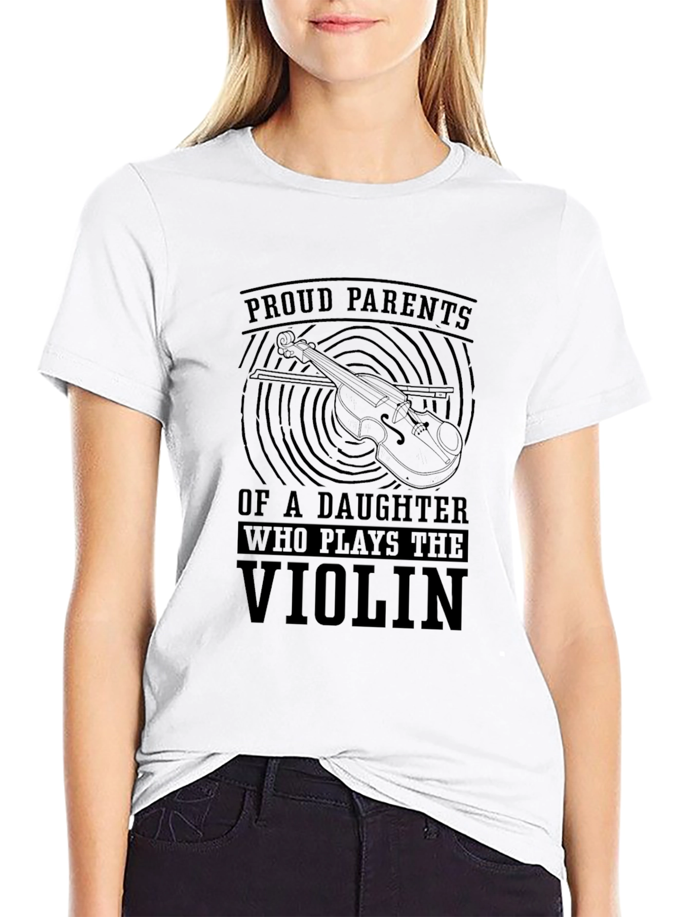 Proud Parents Violin Player T-Shirt