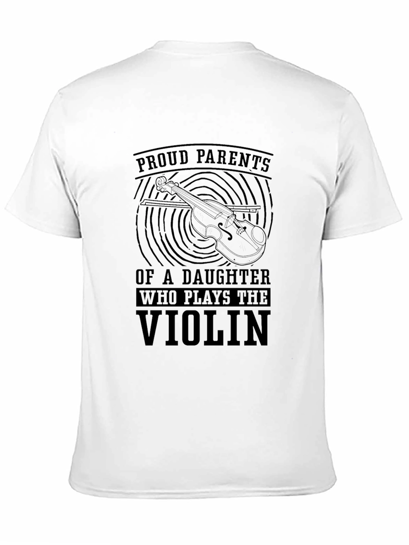 Proud Parents Violin Player T-Shirt
