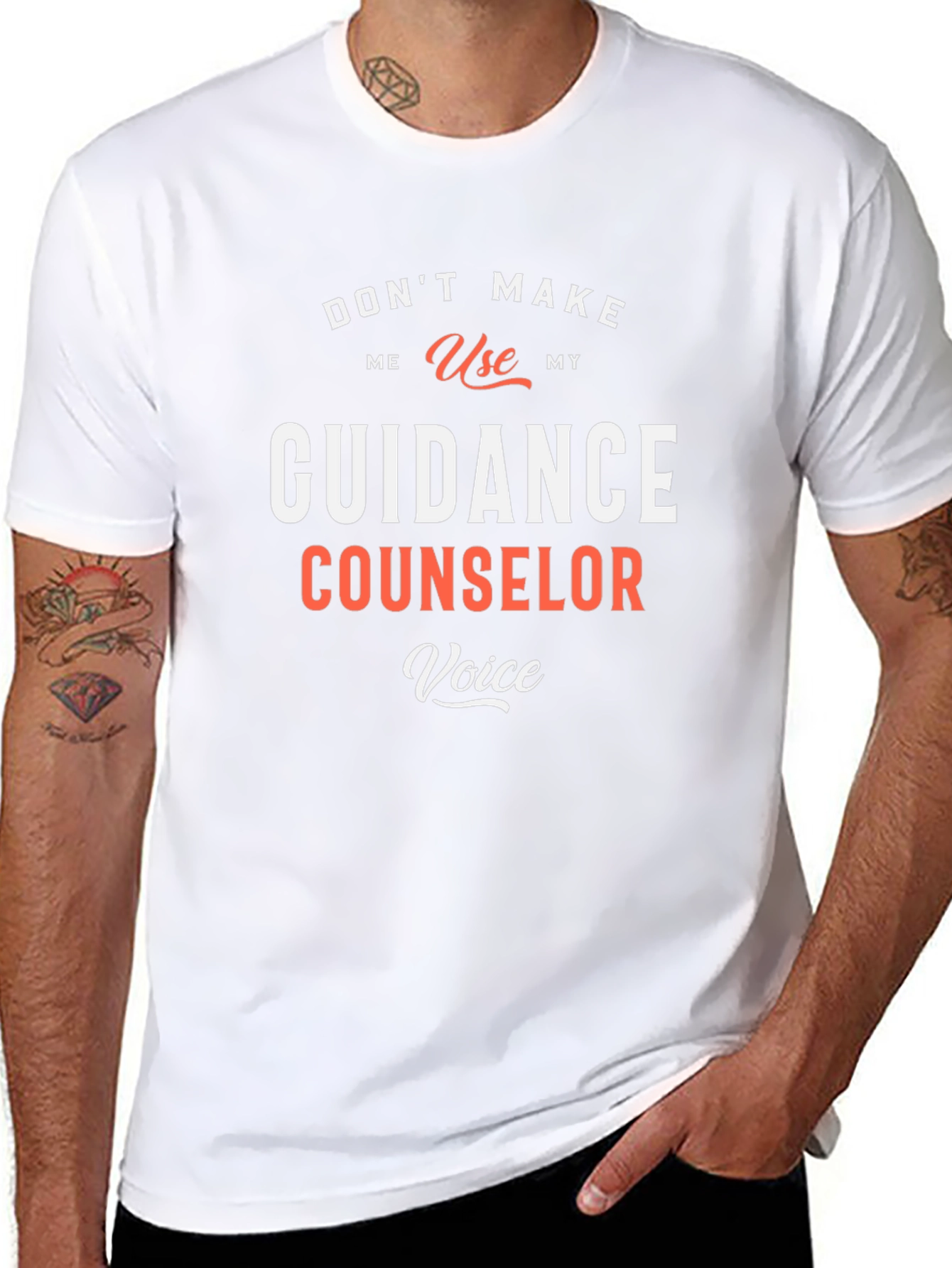 Guidance Counselor Voice T-Shirt Funny School Tee