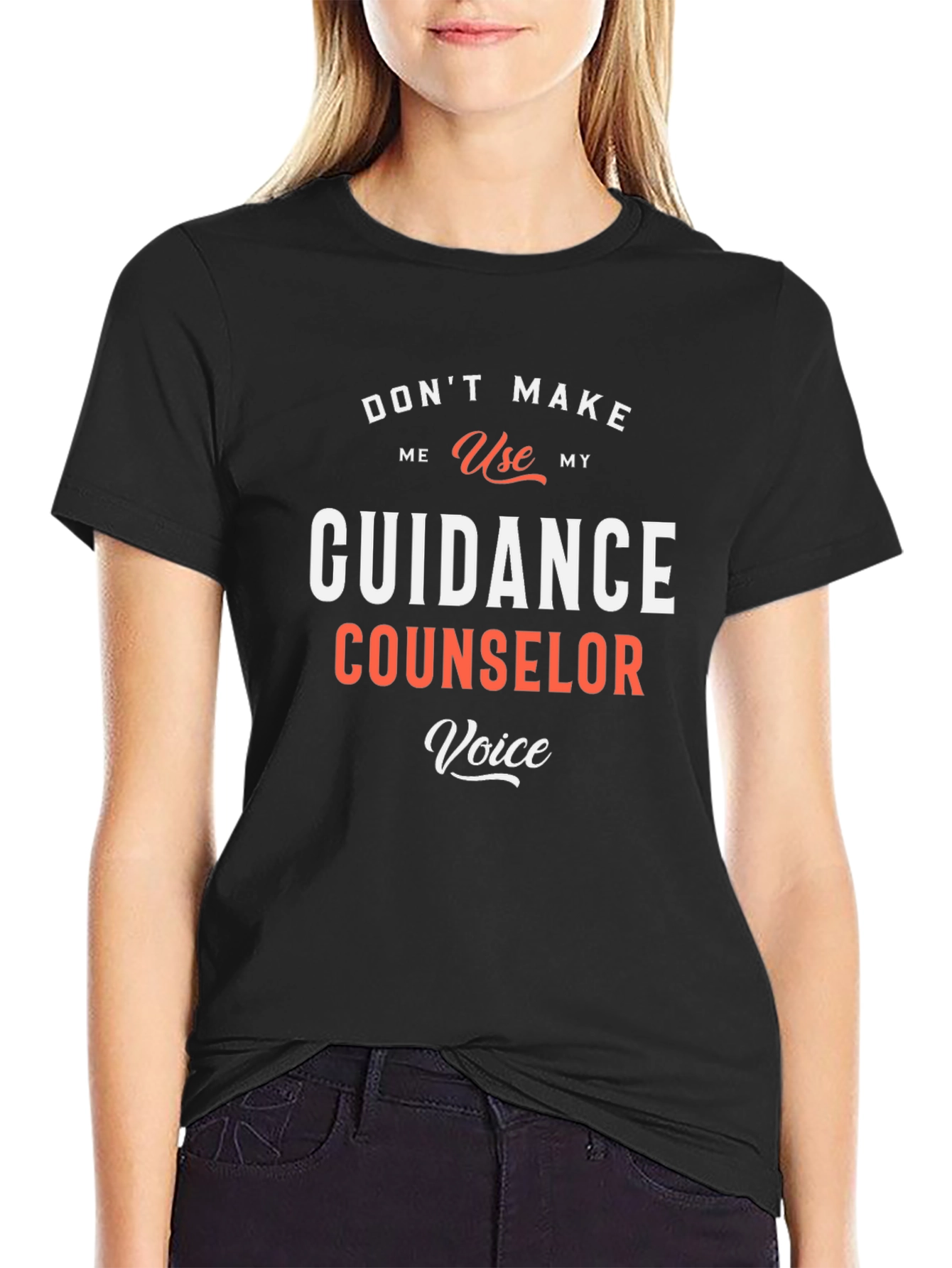 Guidance Counselor Voice T-Shirt Funny School Tee