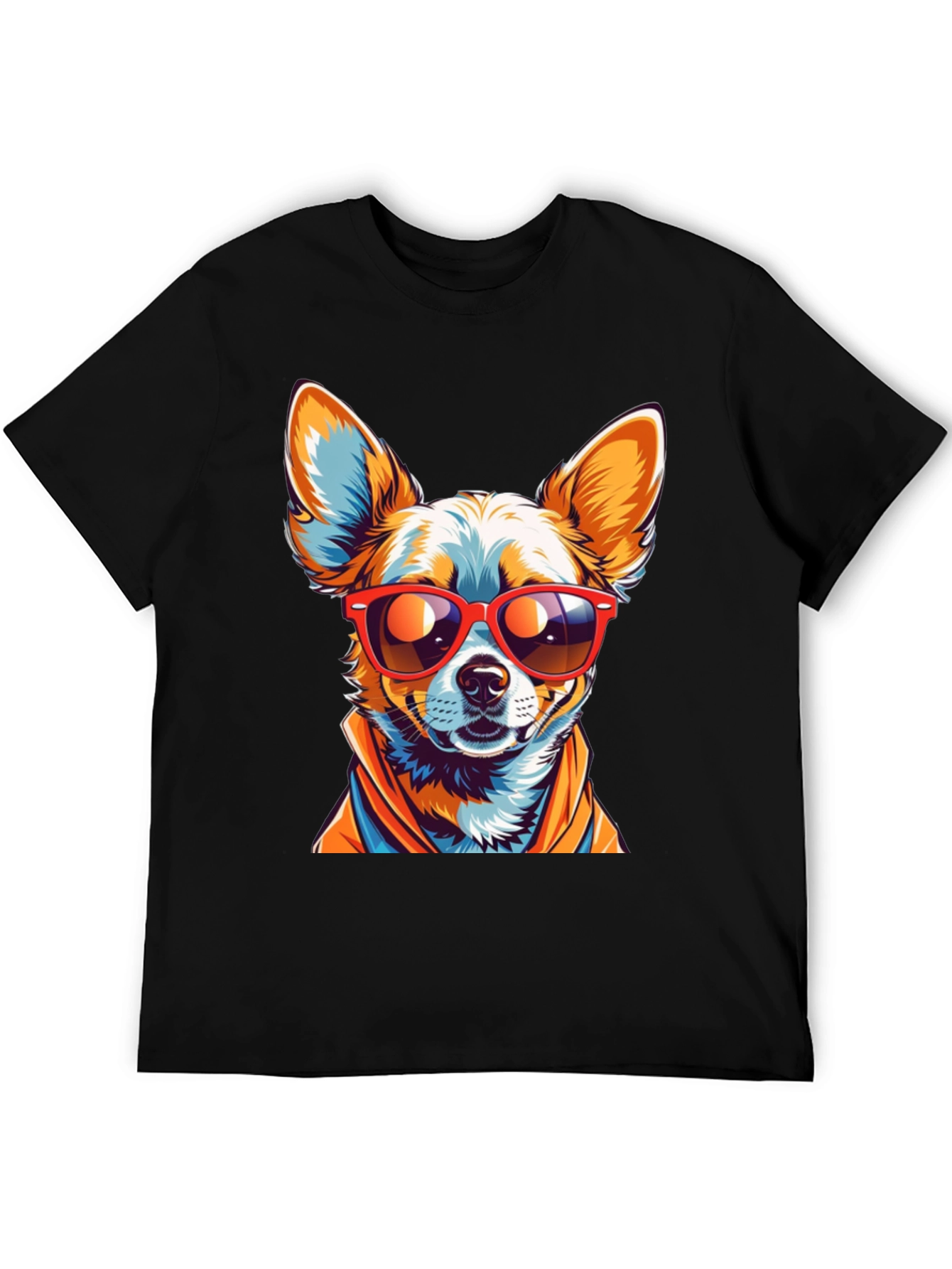 Cool Chihuahua Graphic T-Shirt