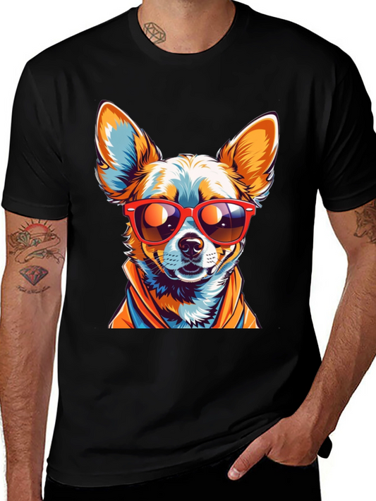 Cool Chihuahua Graphic T-Shirt