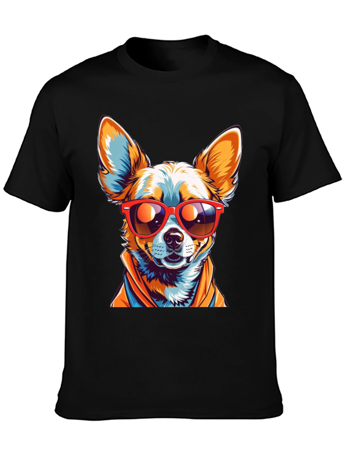 Cool Chihuahua Graphic T-Shirt