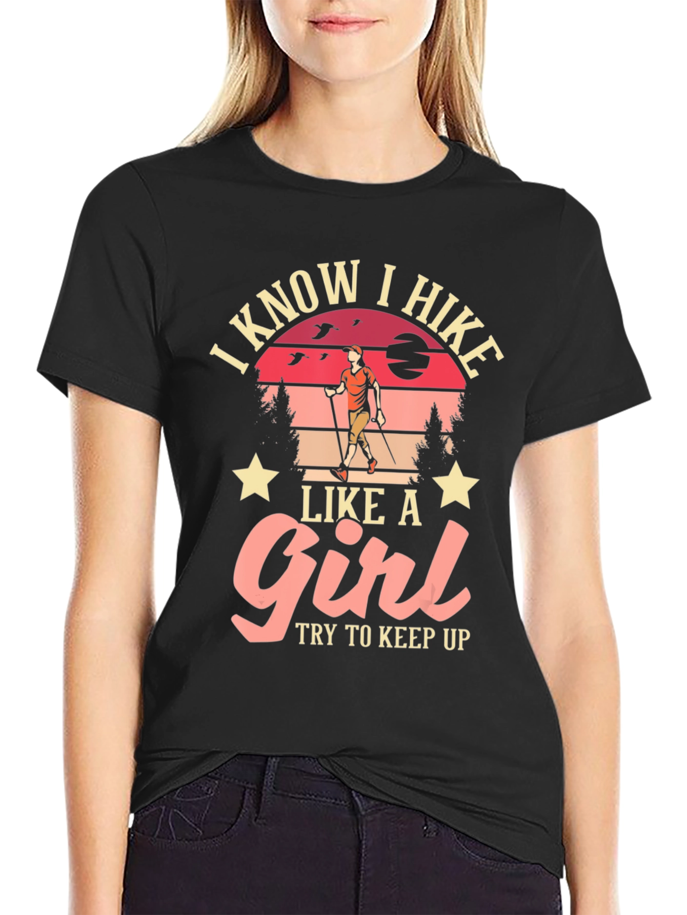 I Hike Like a Girl T-Shirt