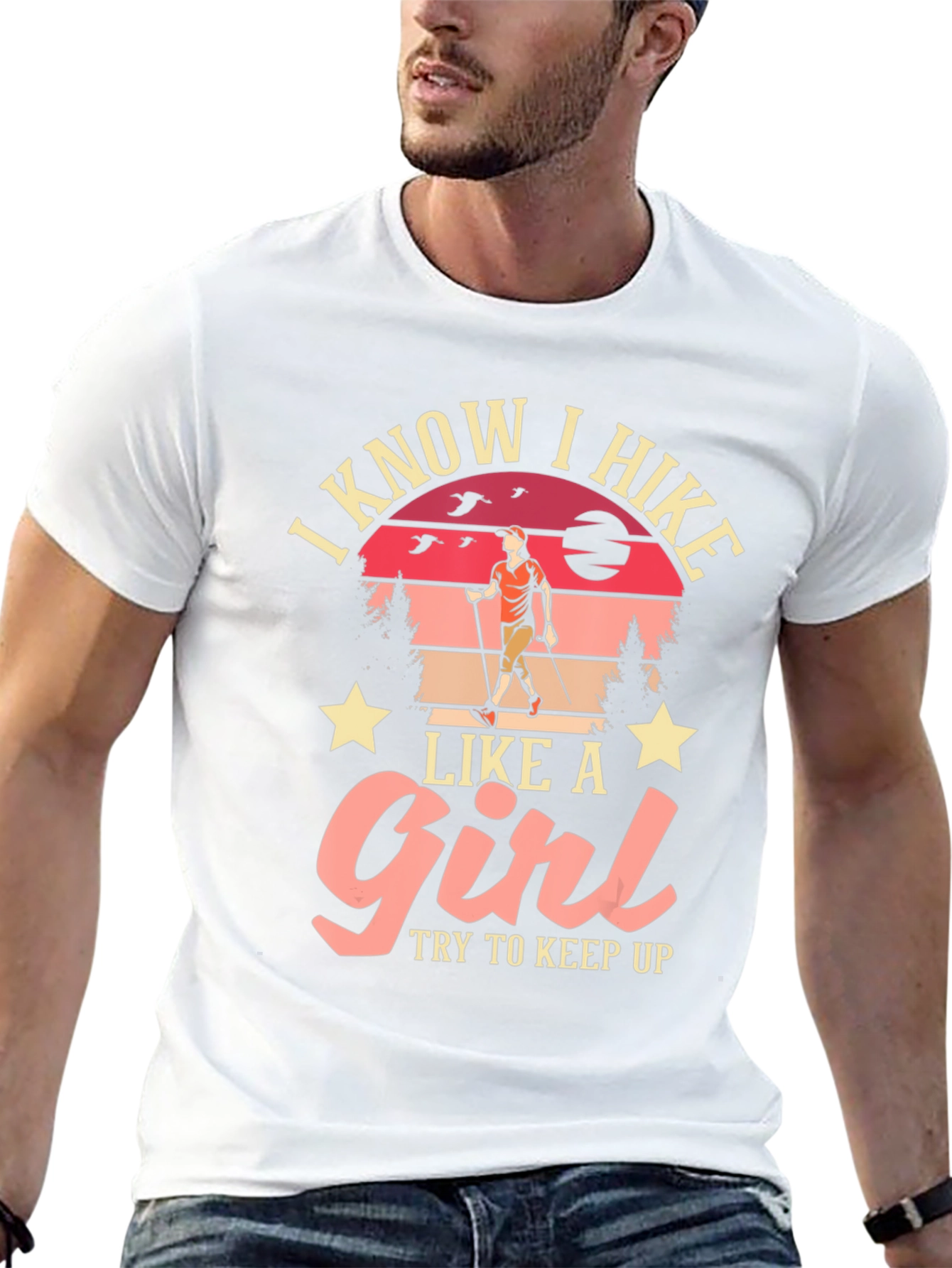I Hike Like a Girl T-Shirt