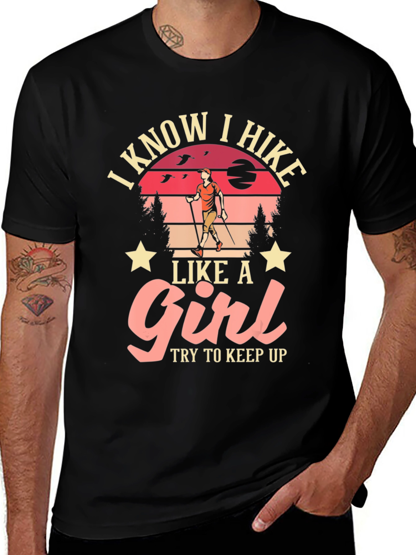 I Hike Like a Girl T-Shirt