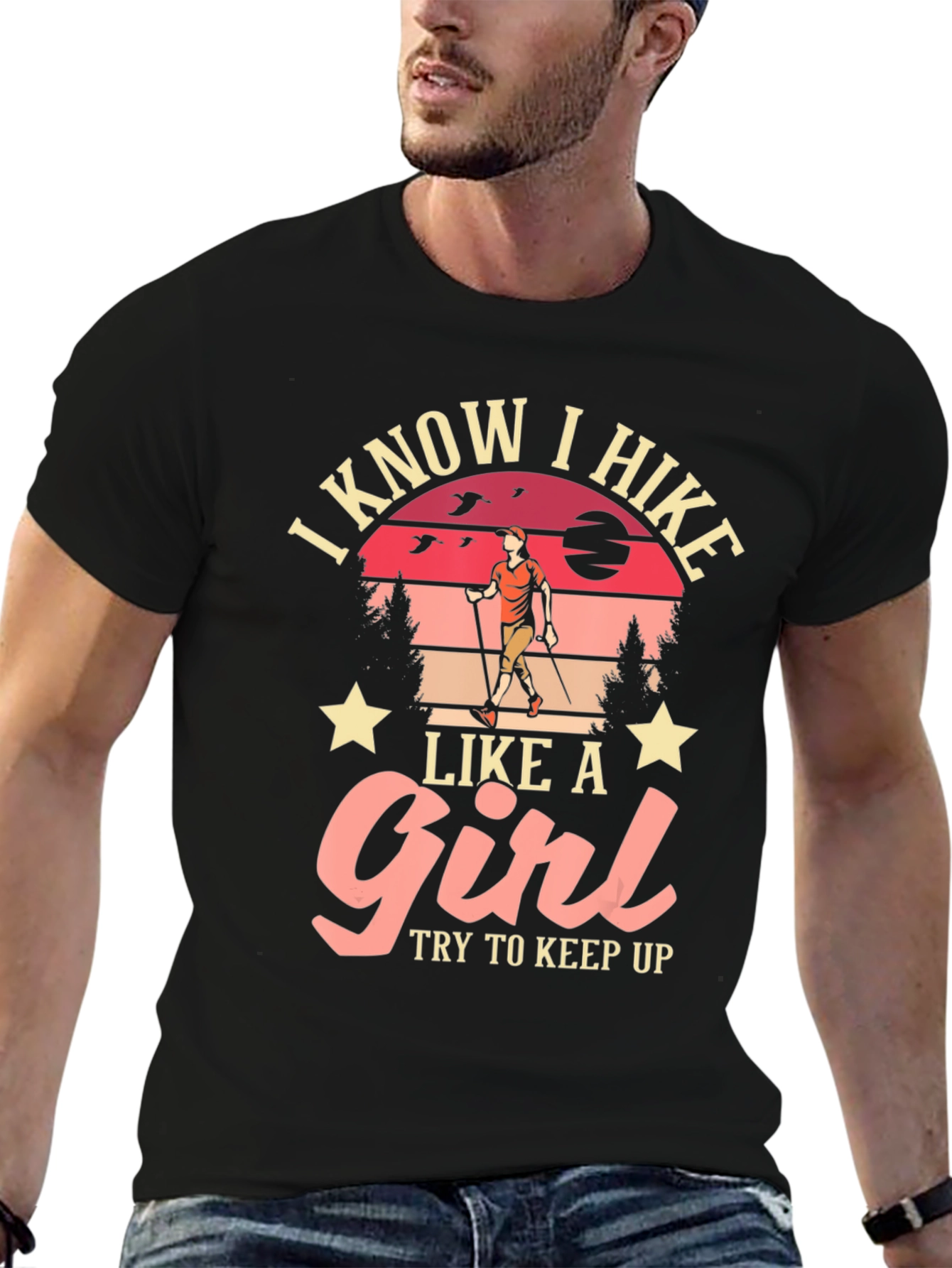 I Hike Like a Girl T-Shirt