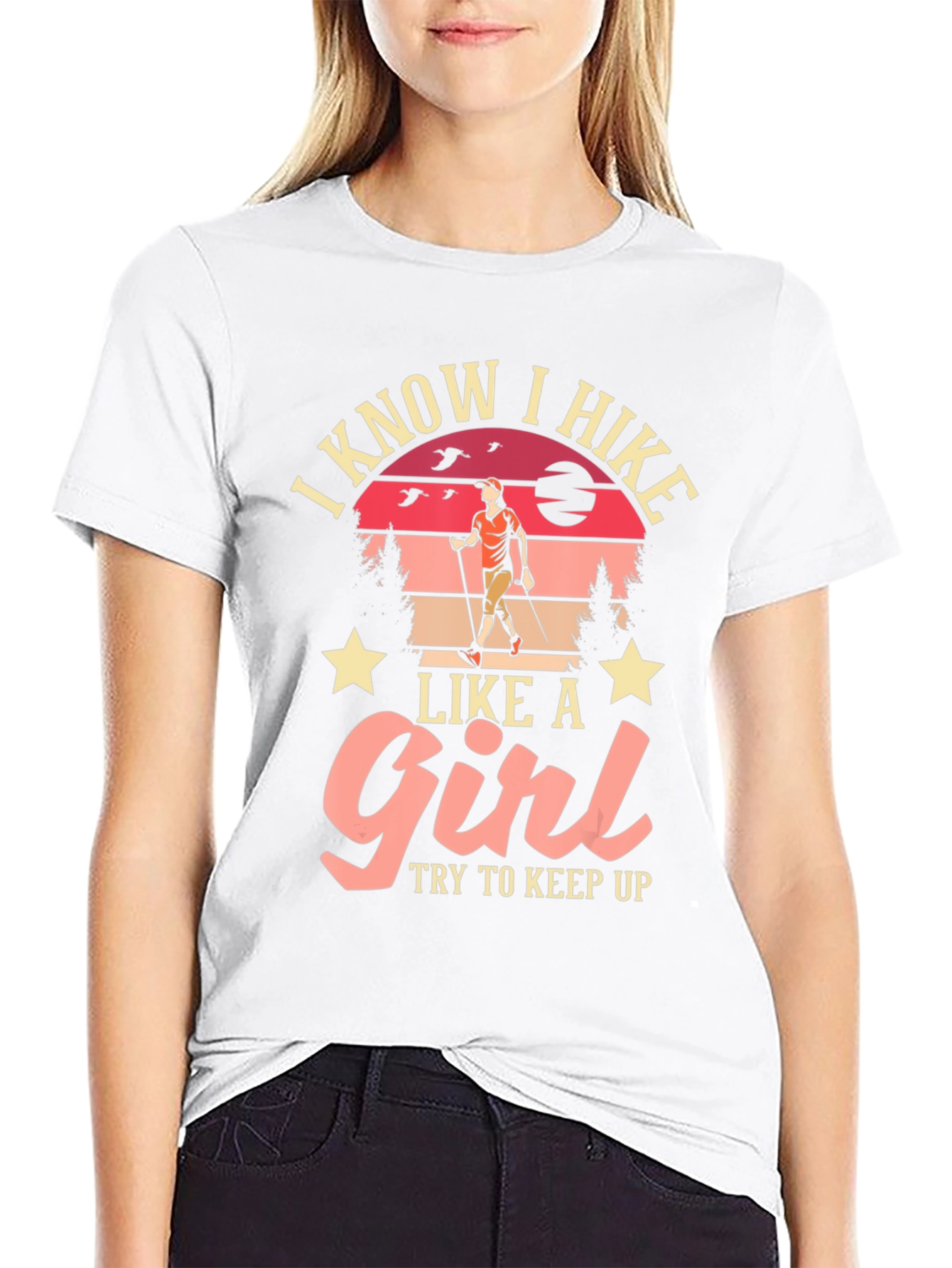I Hike Like a Girl T-Shirt