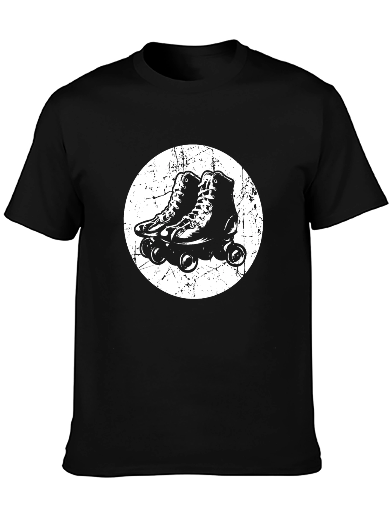 Retro Roller Skate Graphic T-Shirt