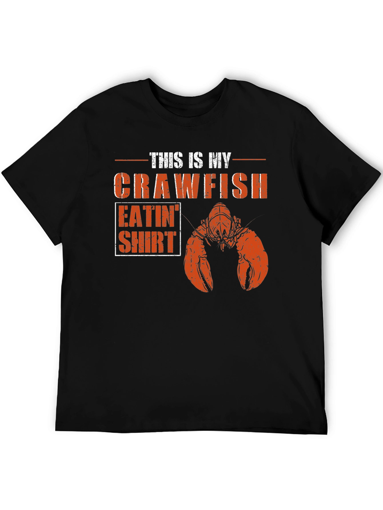 Crawfish Eatin T-Shirt: Louisiana Cajun Style
