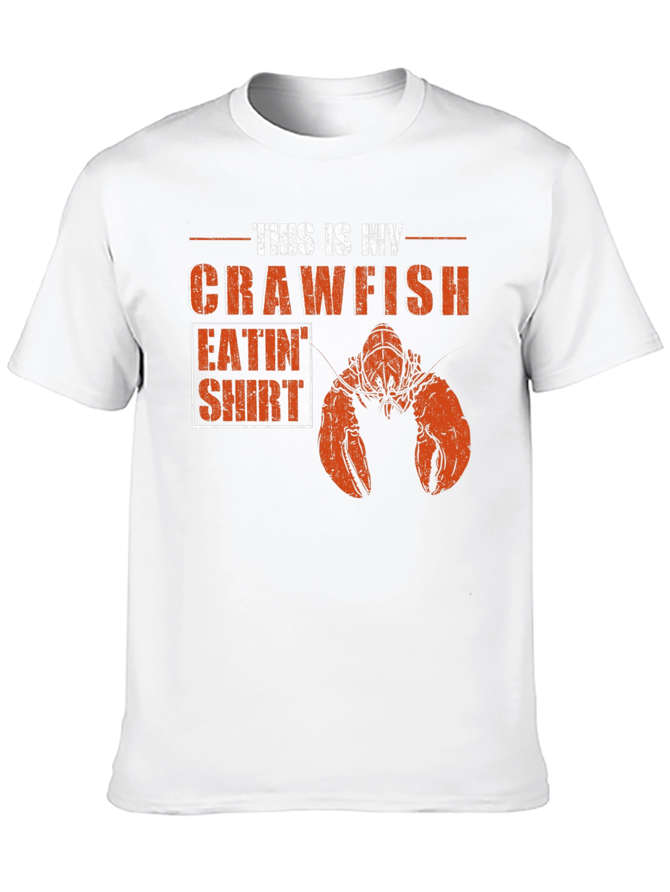 Crawfish Eatin T-Shirt: Louisiana Cajun Style