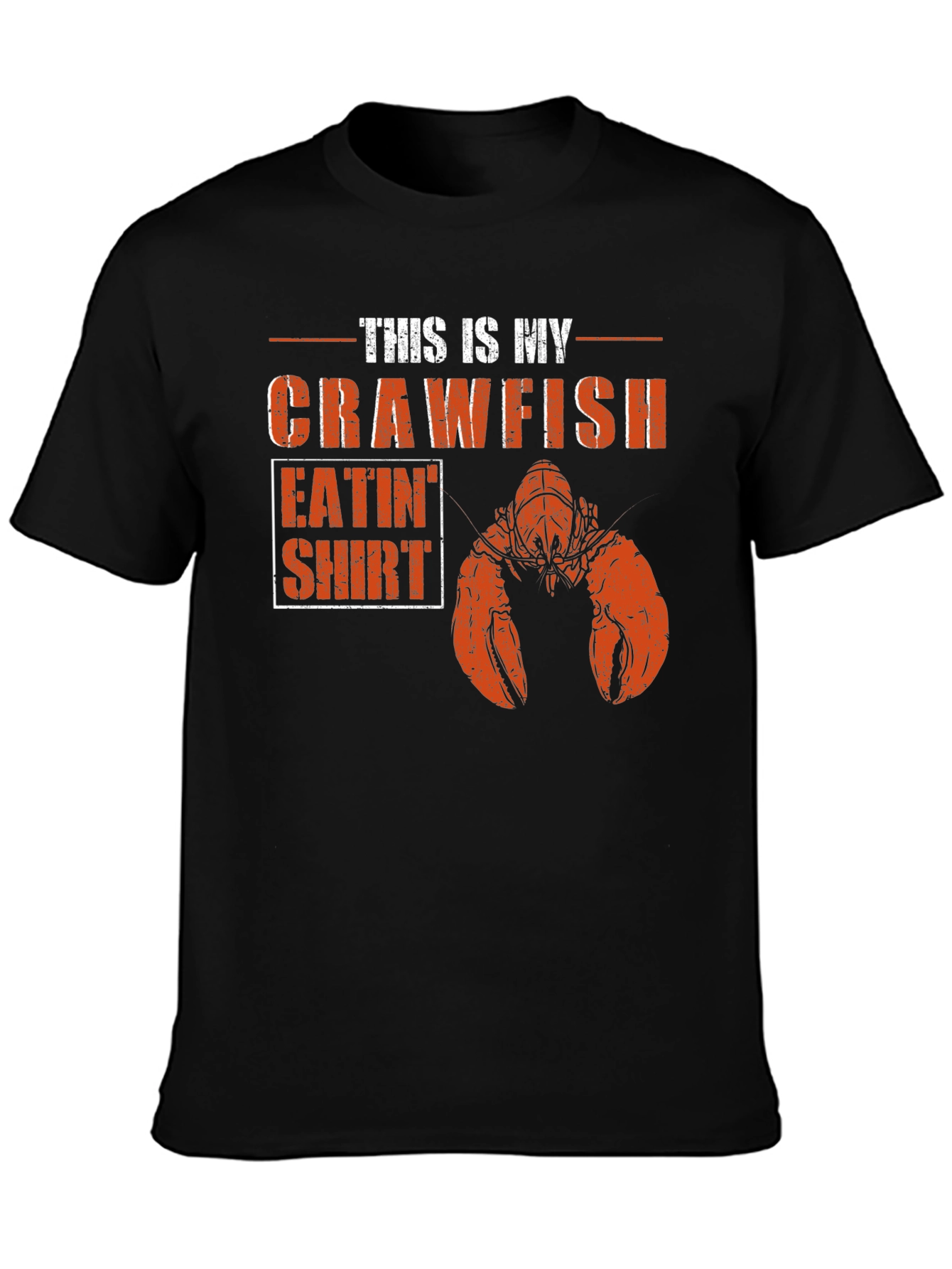 Crawfish Eatin T-Shirt: Louisiana Cajun Style