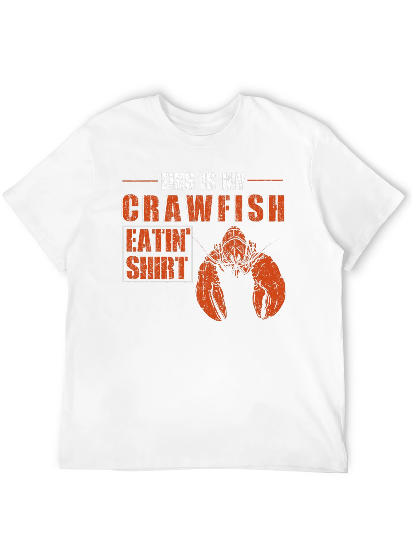 Crawfish Eatin T-Shirt: Louisiana Cajun Style