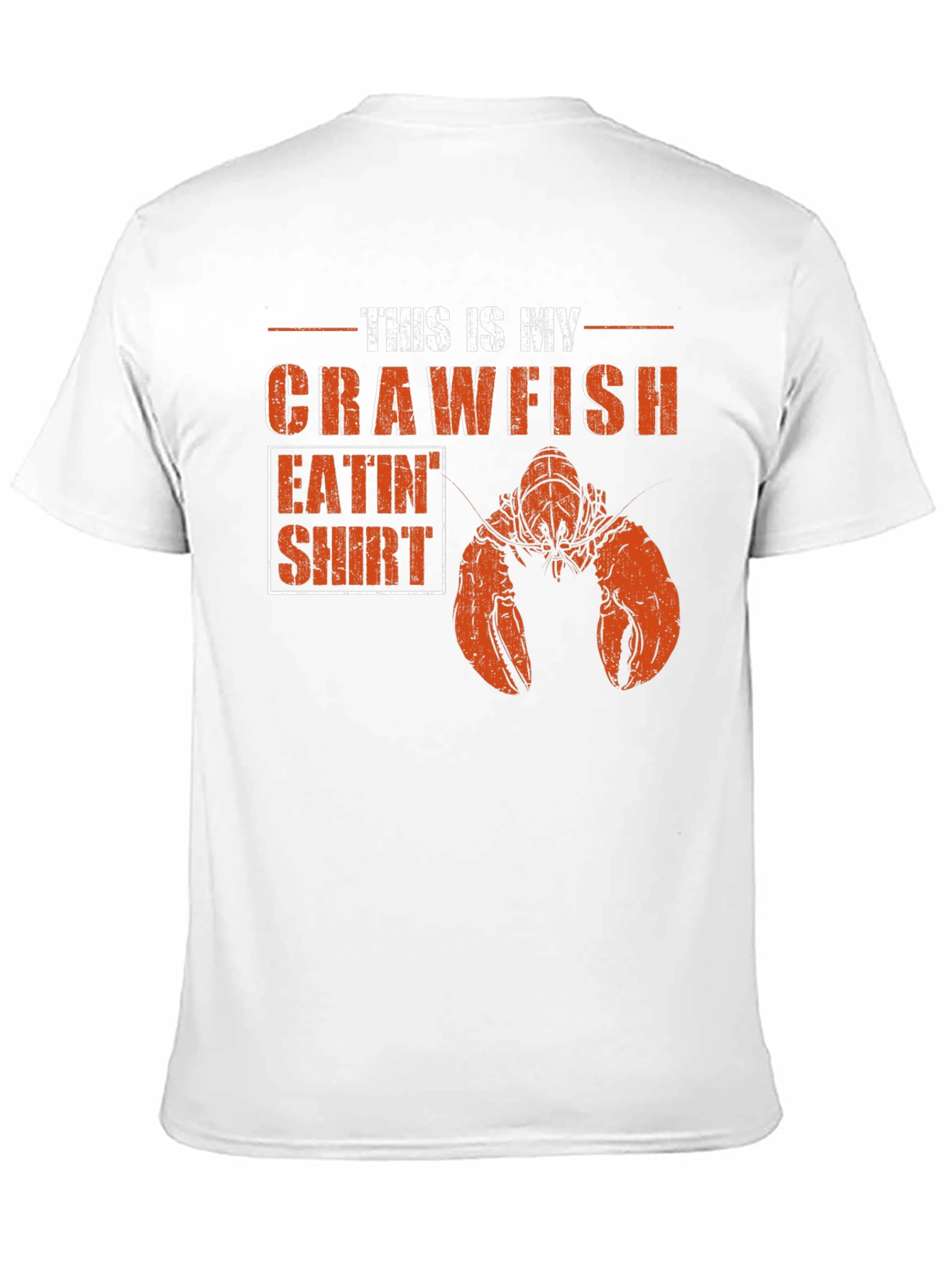 Crawfish Eatin T-Shirt: Louisiana Cajun Style