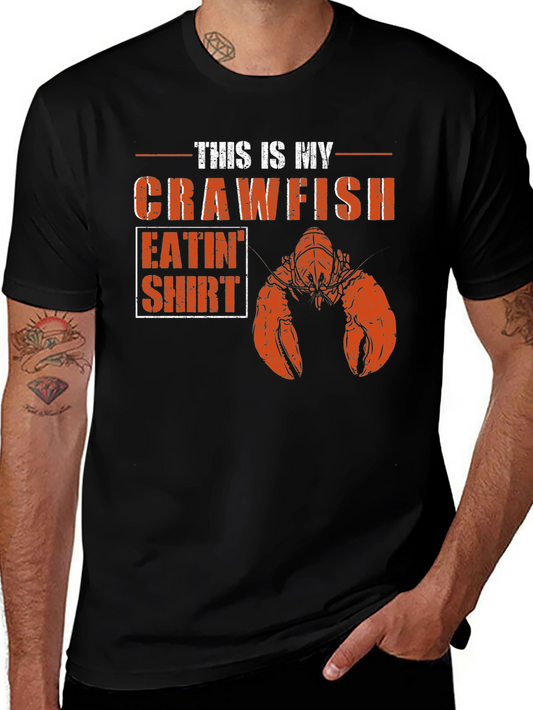 Crawfish Eatin T-Shirt: Louisiana Cajun Style