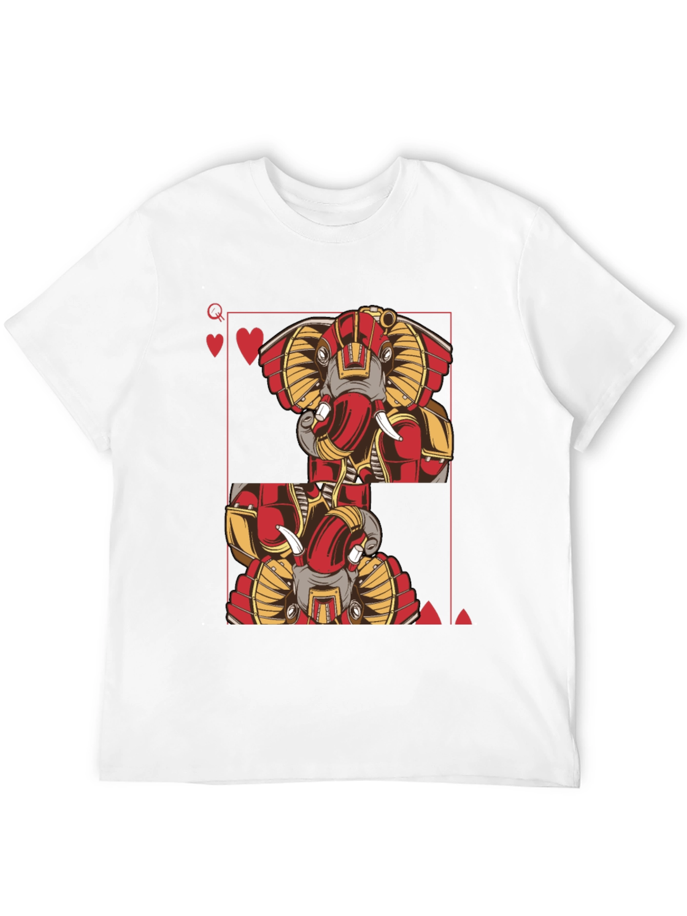 Elephant Queen of Hearts T-Shirt