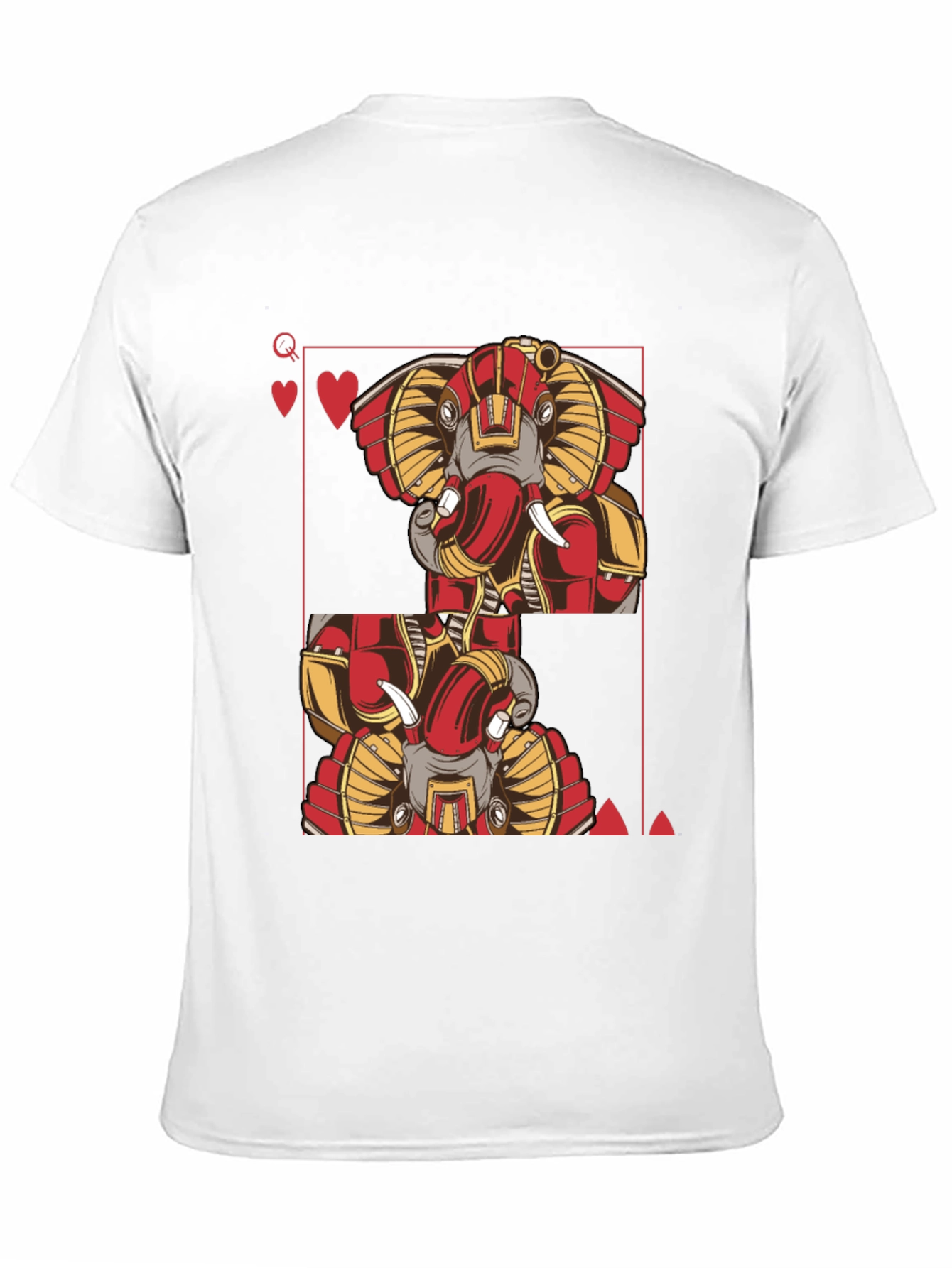 Elephant Queen of Hearts T-Shirt