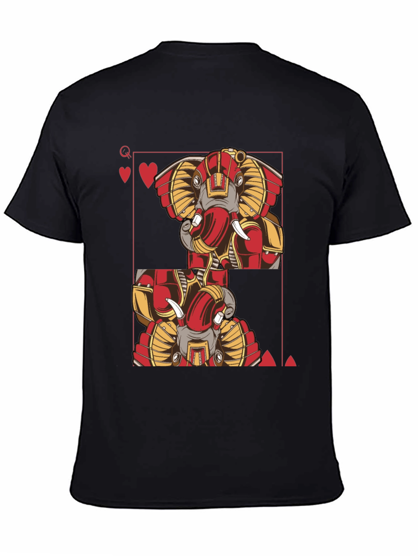Elephant Queen of Hearts T-Shirt