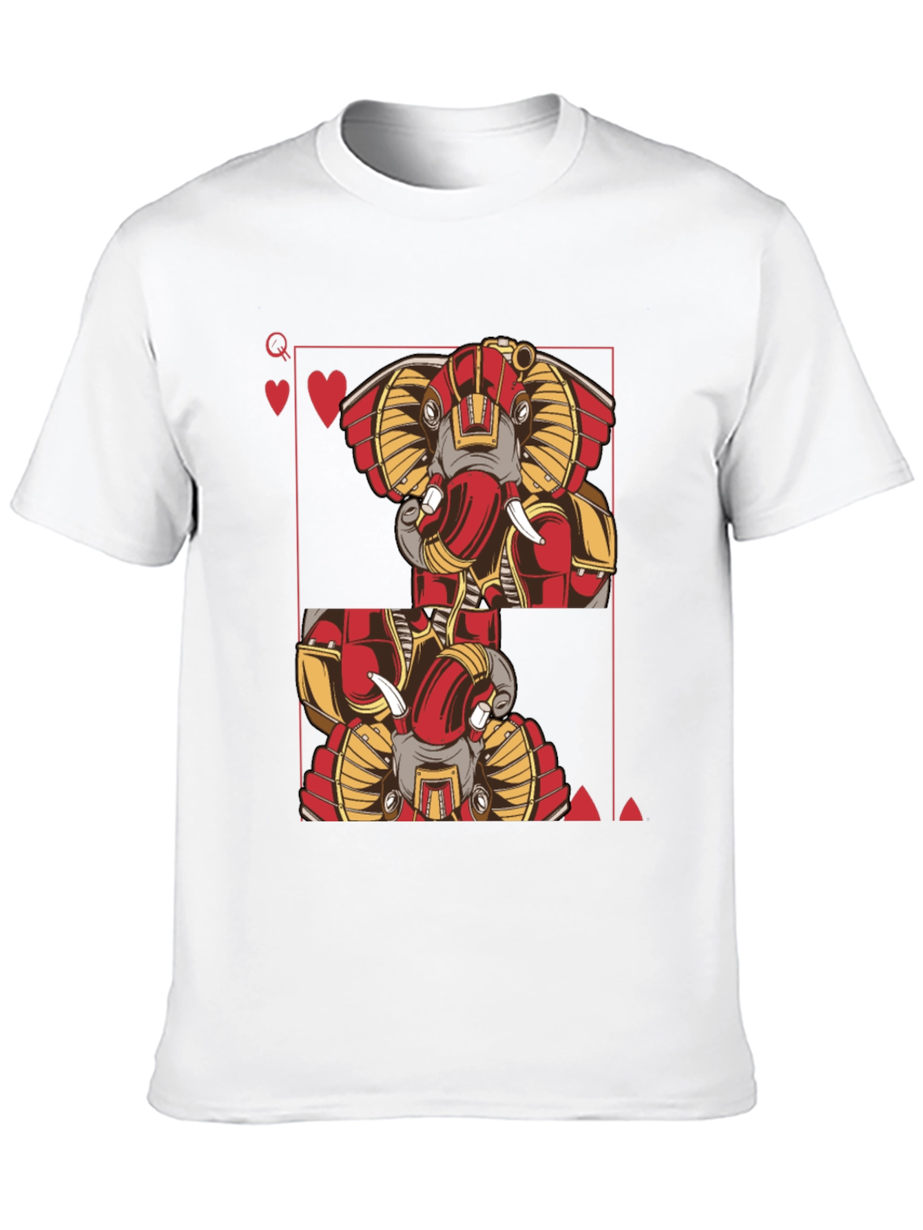 Elephant Queen of Hearts T-Shirt