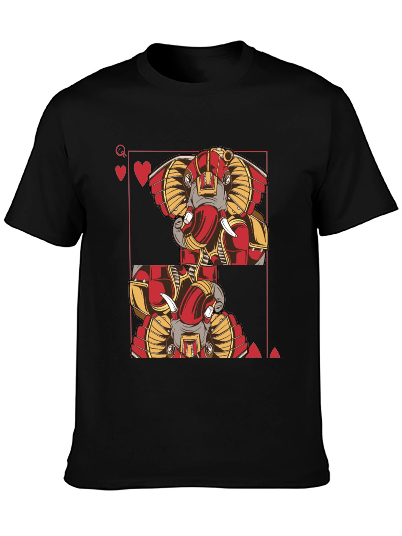 Elephant Queen of Hearts T-Shirt