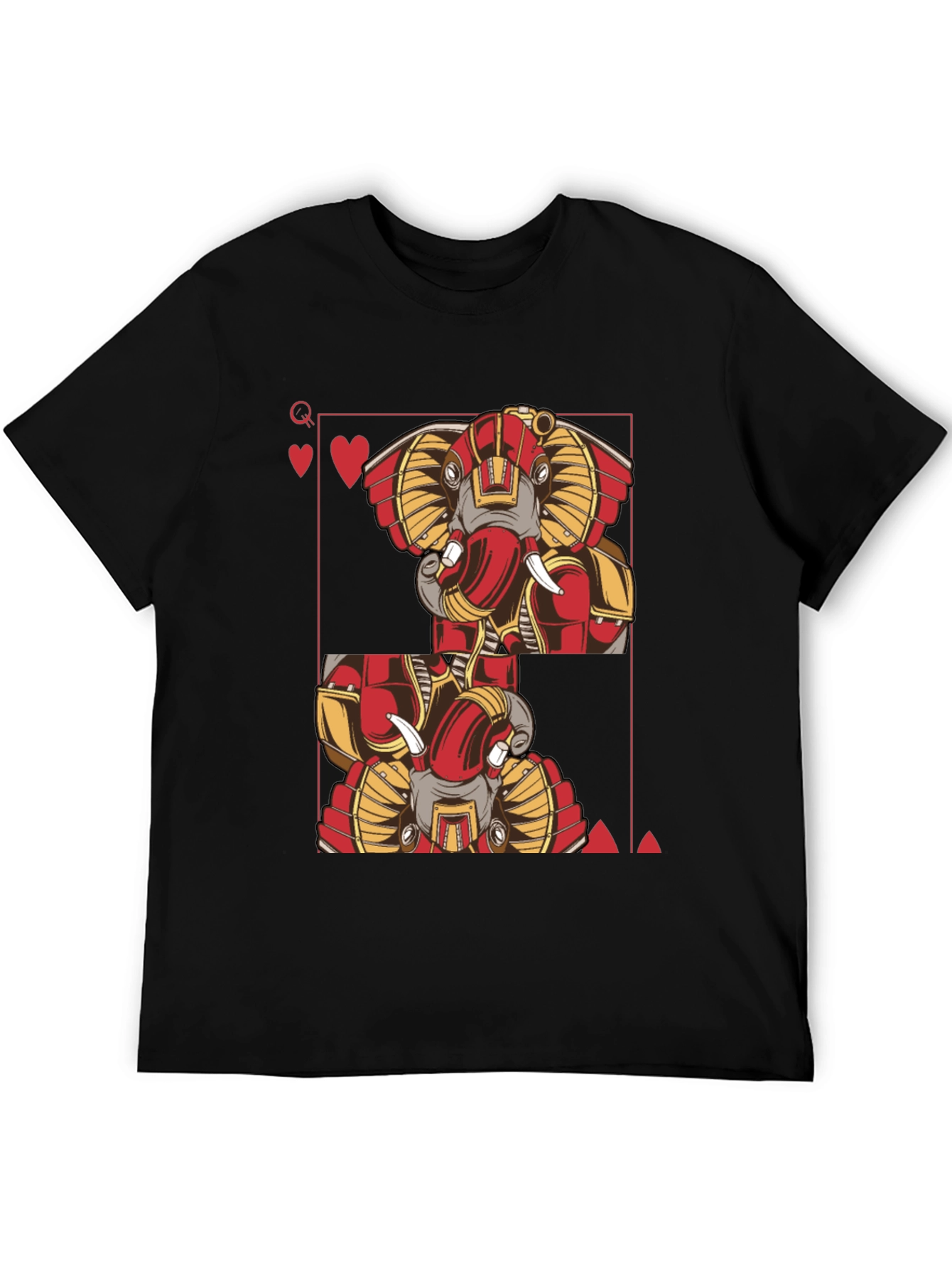 Elephant Queen of Hearts T-Shirt