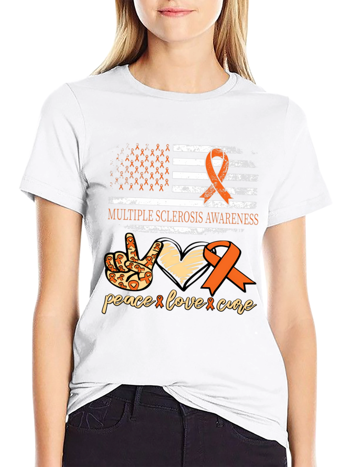 MS Awareness Graphic T-Shirt