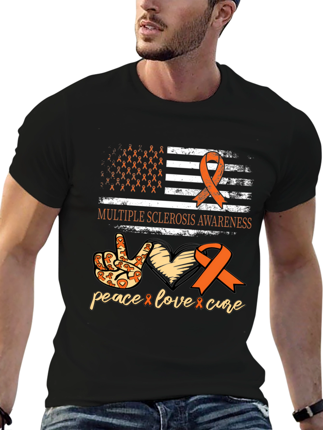 MS Awareness Graphic T-Shirt
