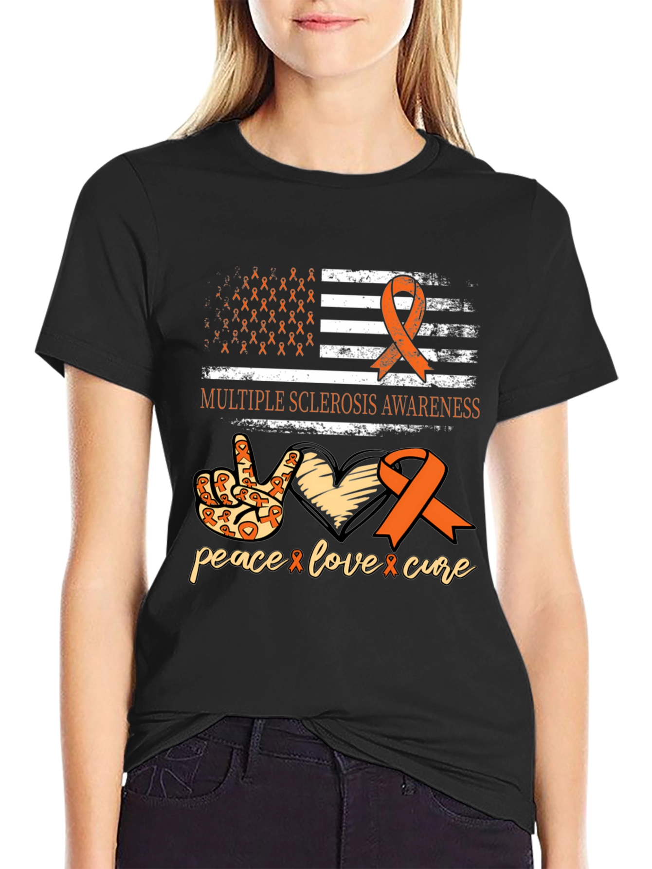 MS Awareness Graphic T-Shirt