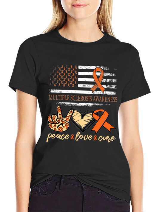 MS Awareness Graphic T-Shirt