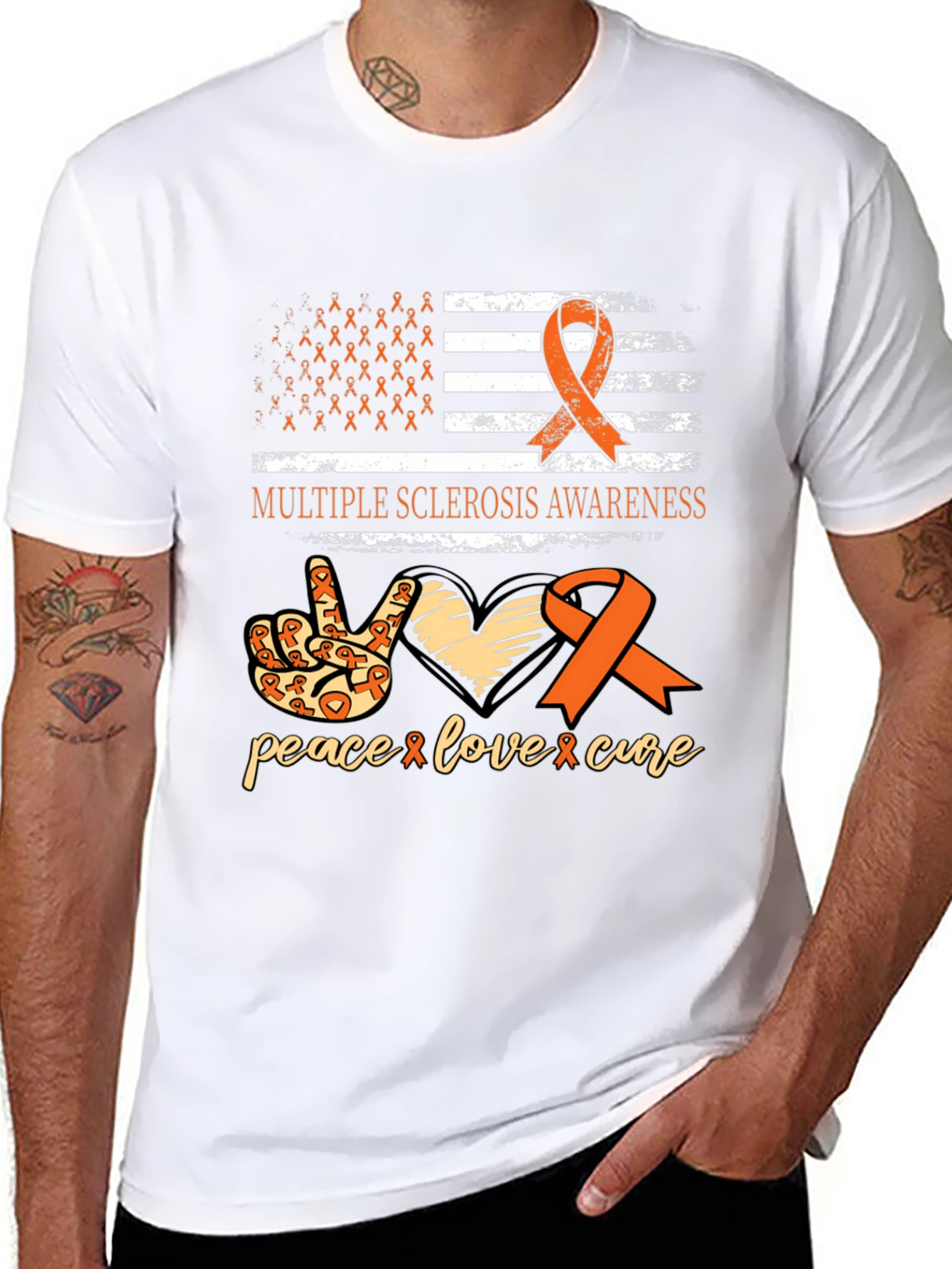 MS Awareness Graphic T-Shirt
