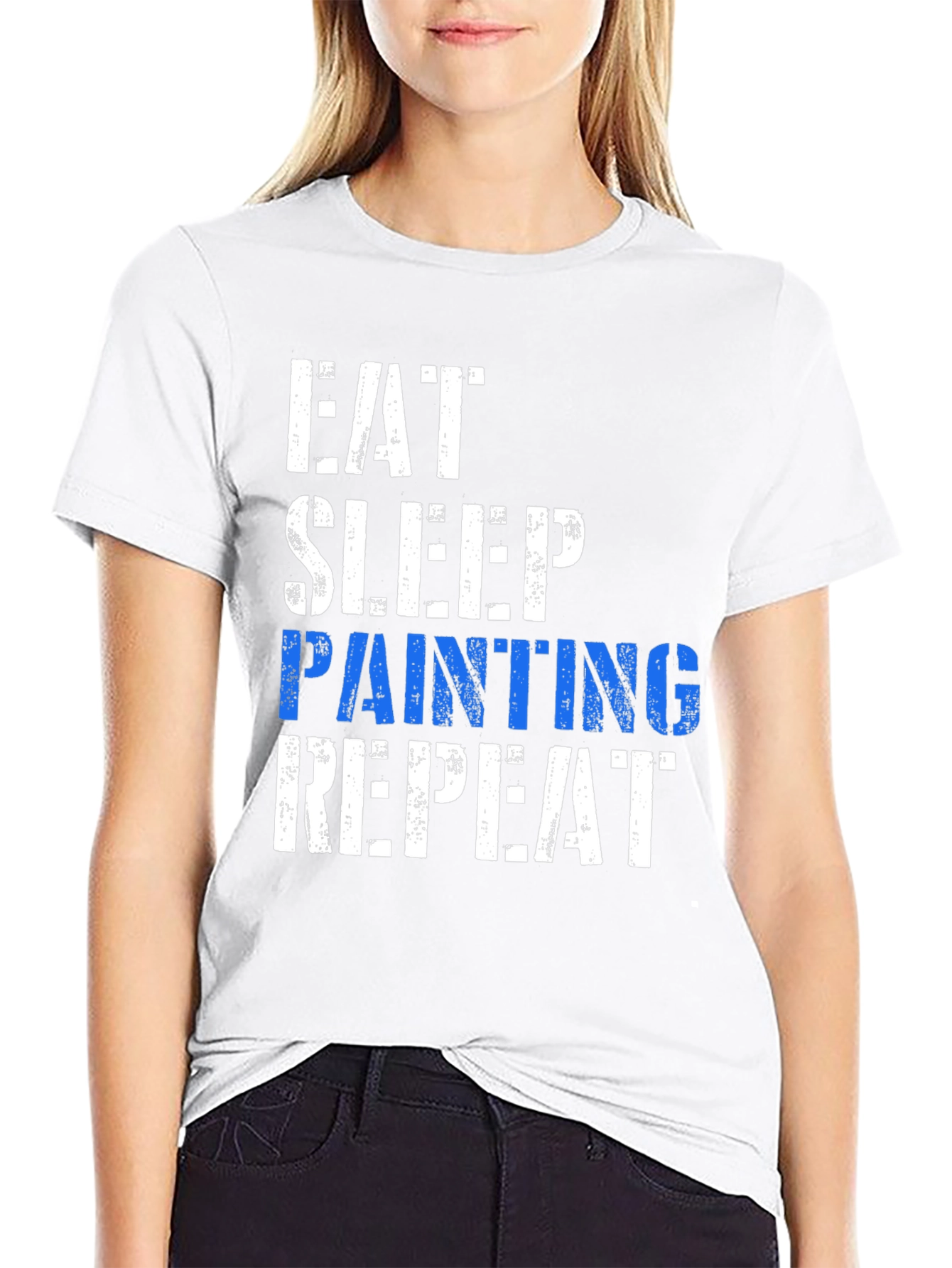 Eat Sleep Painting Repeat T-Shirt